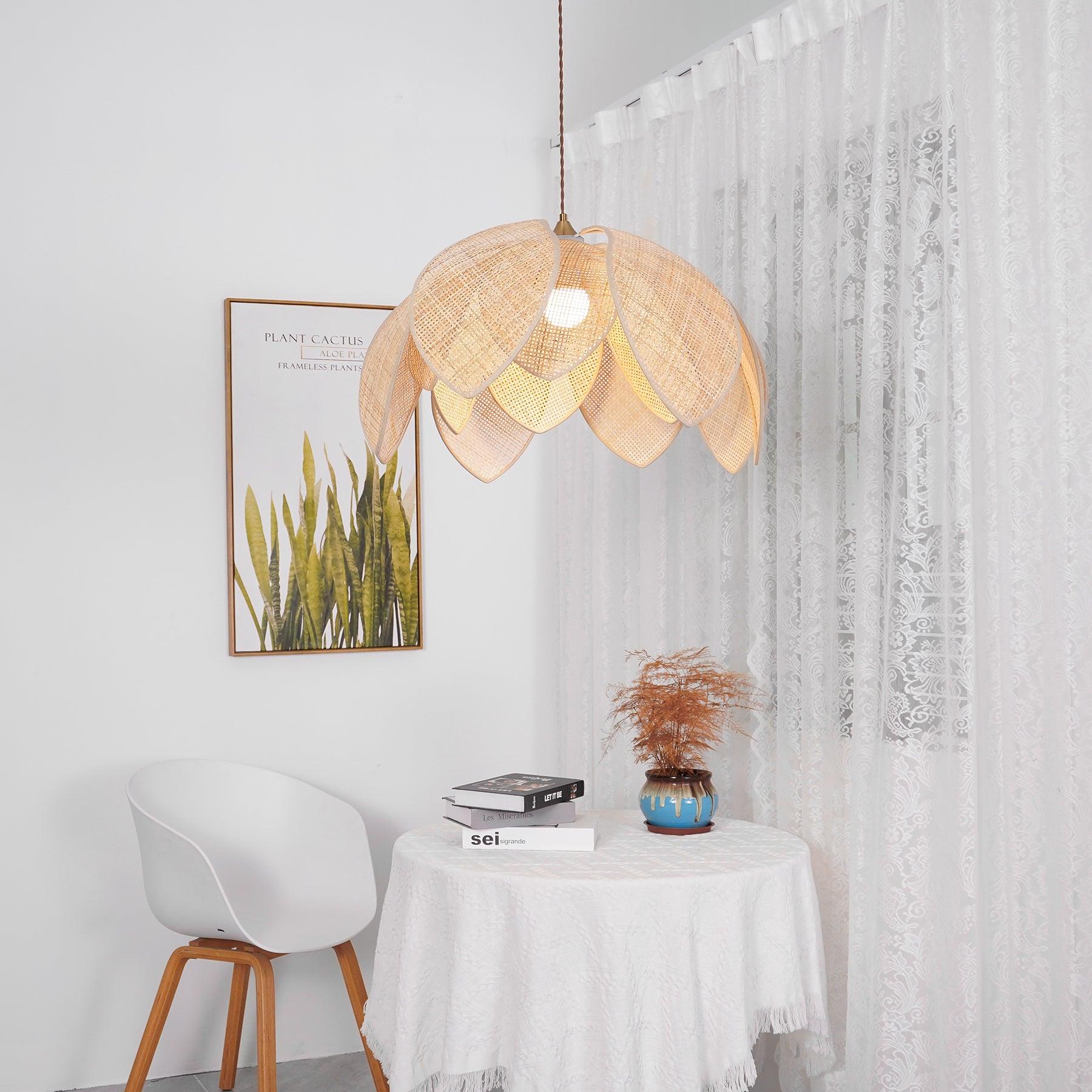Fionel Rattan Pendant Lamp - Neutralighting