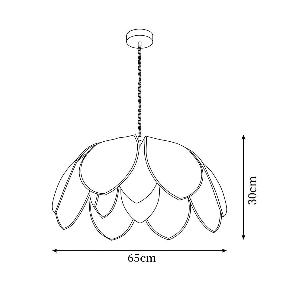 Fionel Rattan Pendant Lamp - Neutralighting