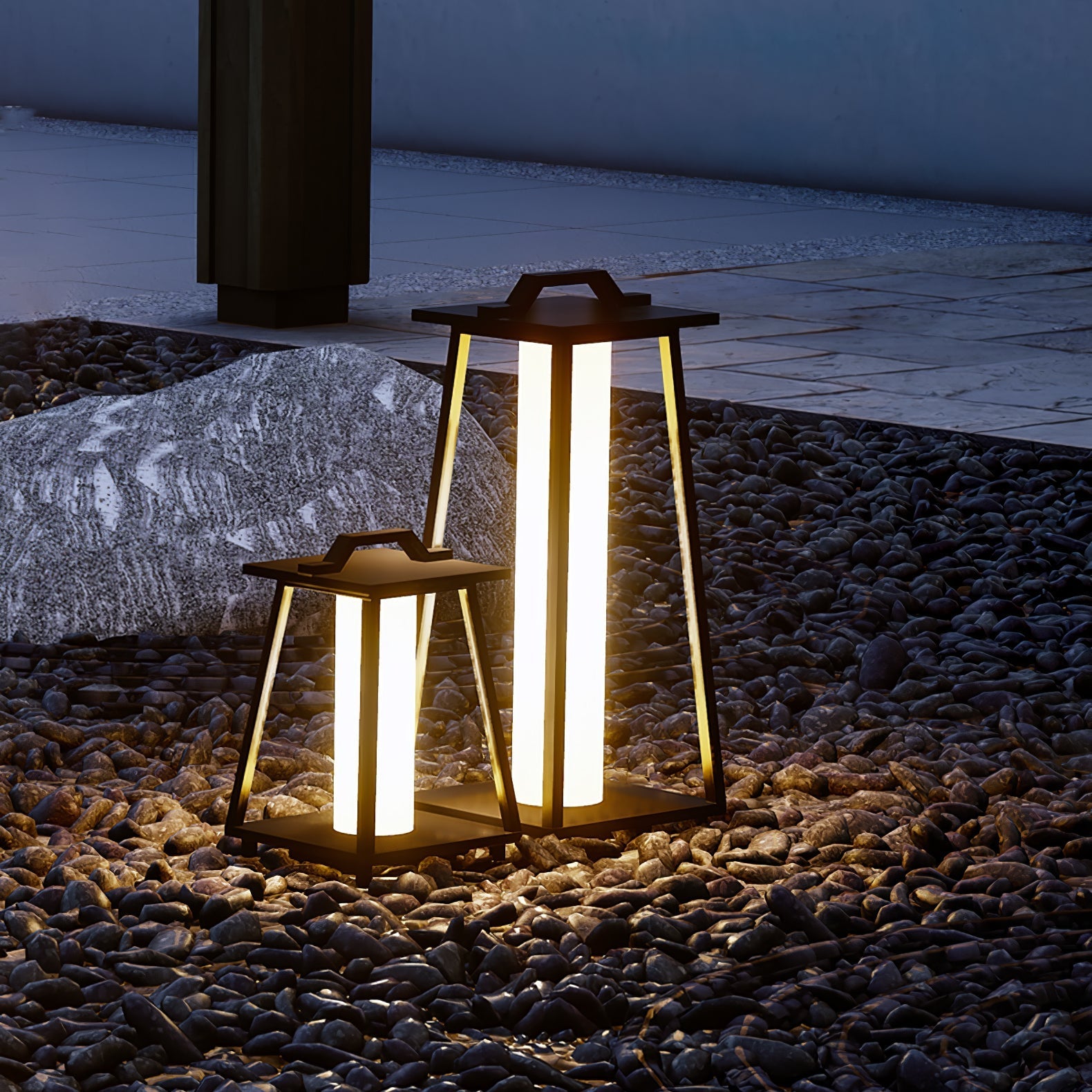 Ray Trapezoid-shaped Portable Outdoor Light - Neutralighting