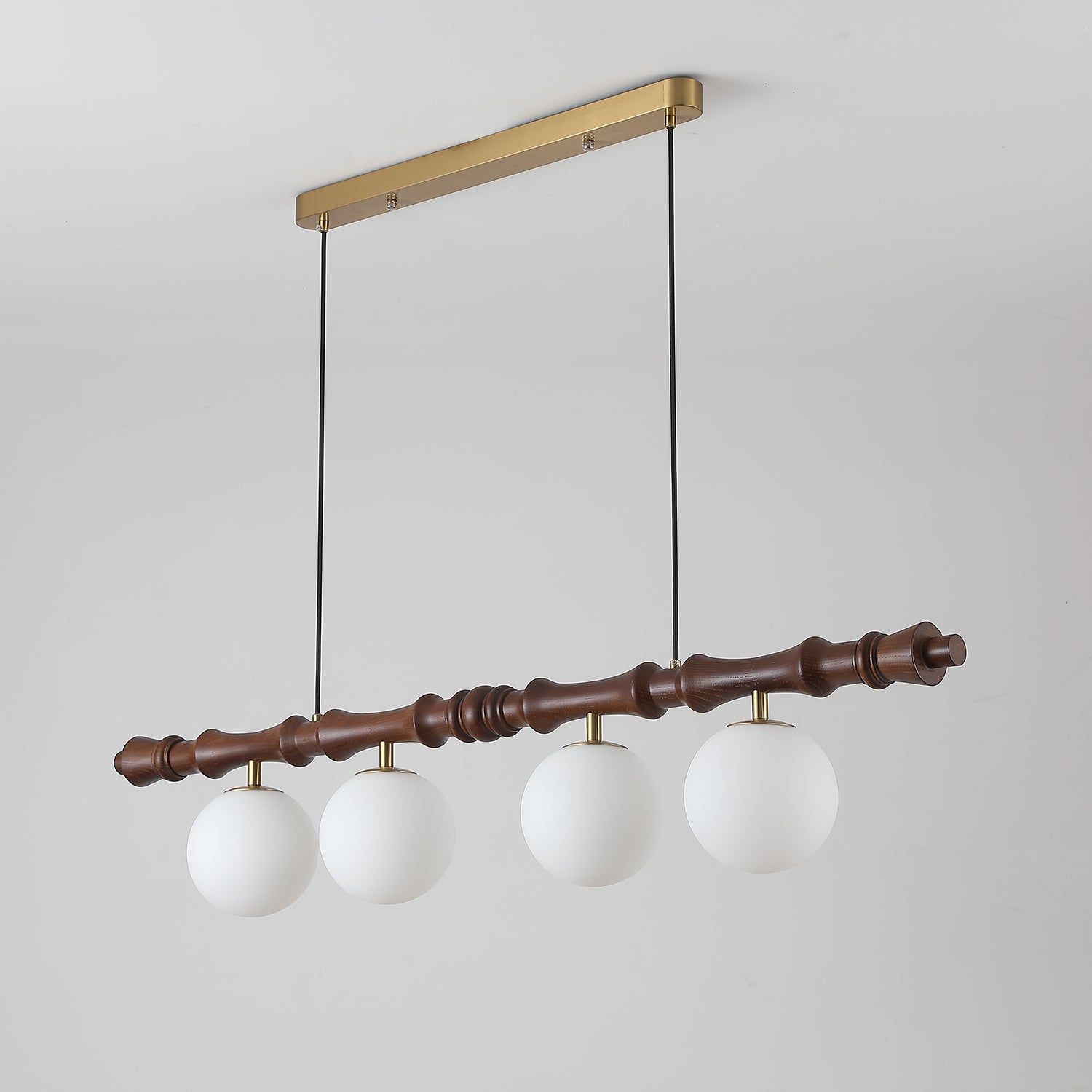 Bivio Wooden Pendant Light - Neutralighting