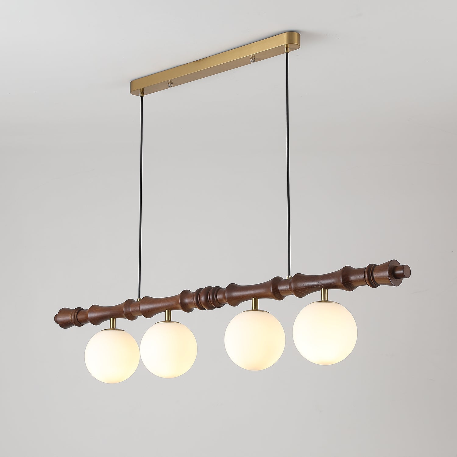 Bivio Wooden Pendant Light - Neutralighting