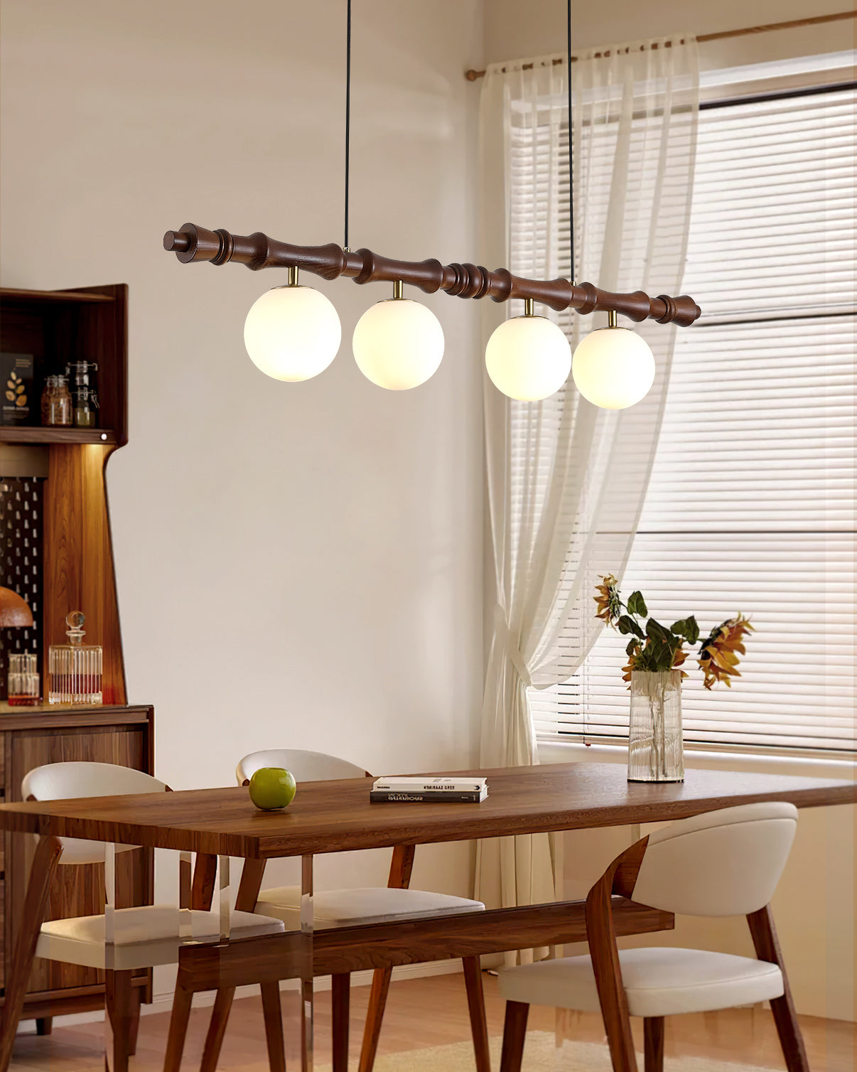 Bivio Wooden Pendant Light - Neutralighting
