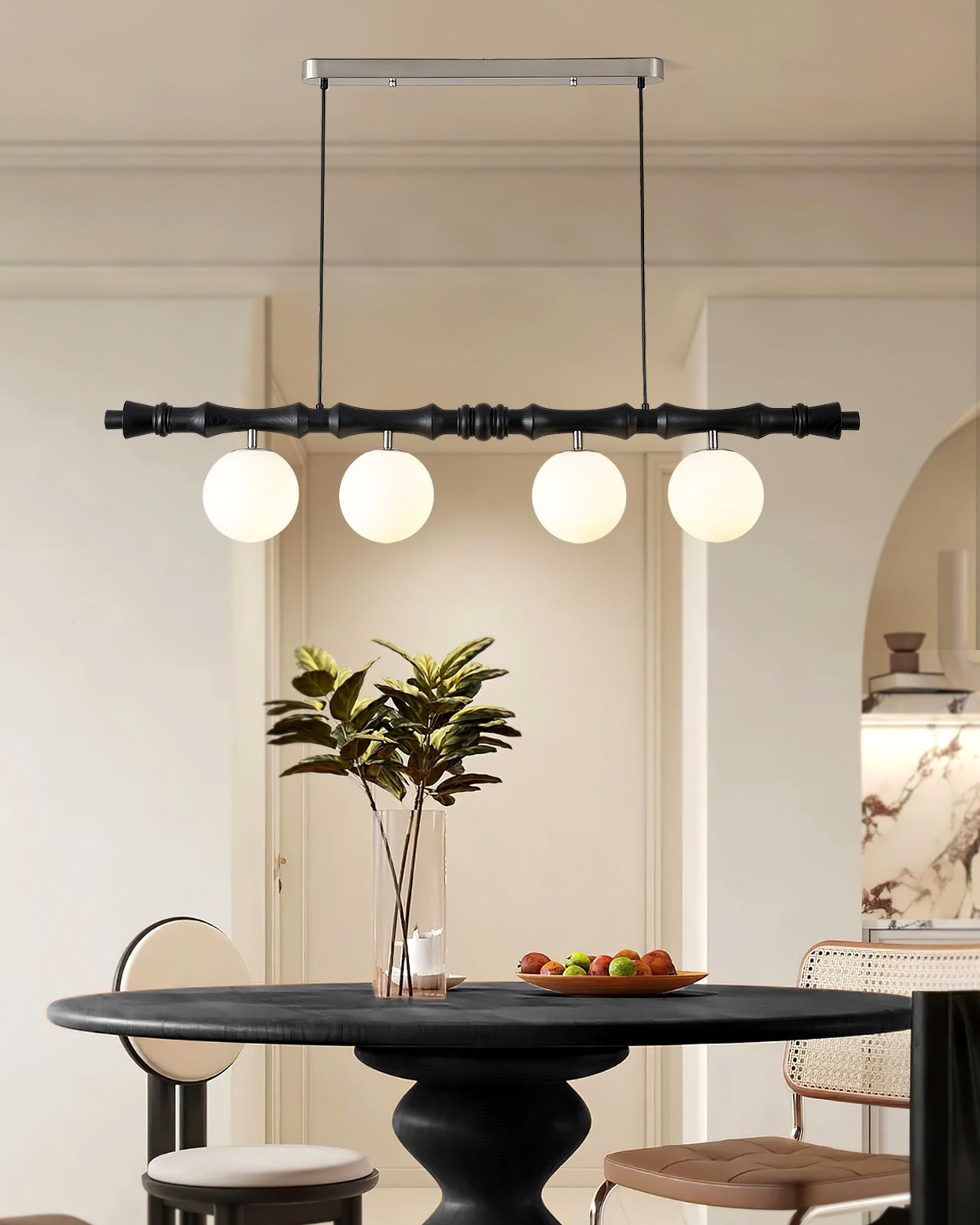 Bivio Wooden Pendant Light - Neutralighting