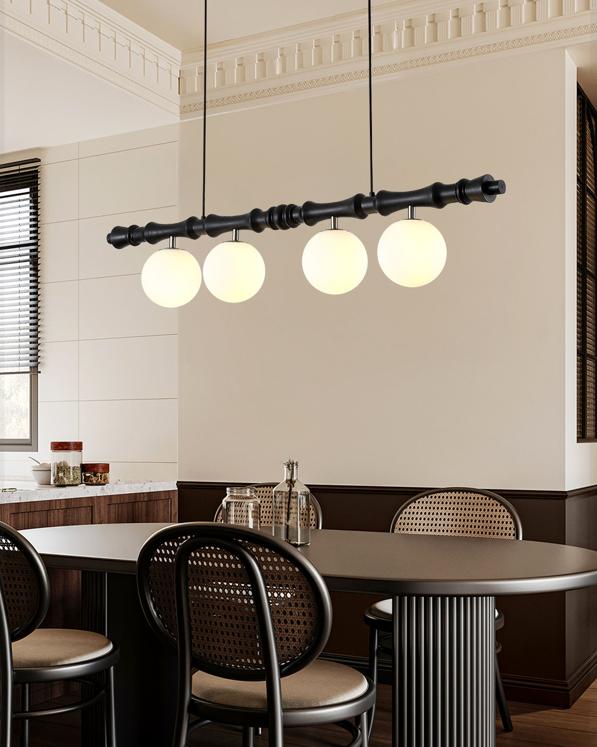 Bivio Wooden Pendant Light - Neutralighting