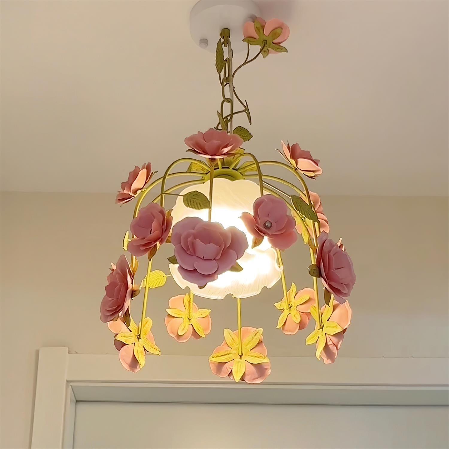 Bellova Floral Chandelier - Neutralighting