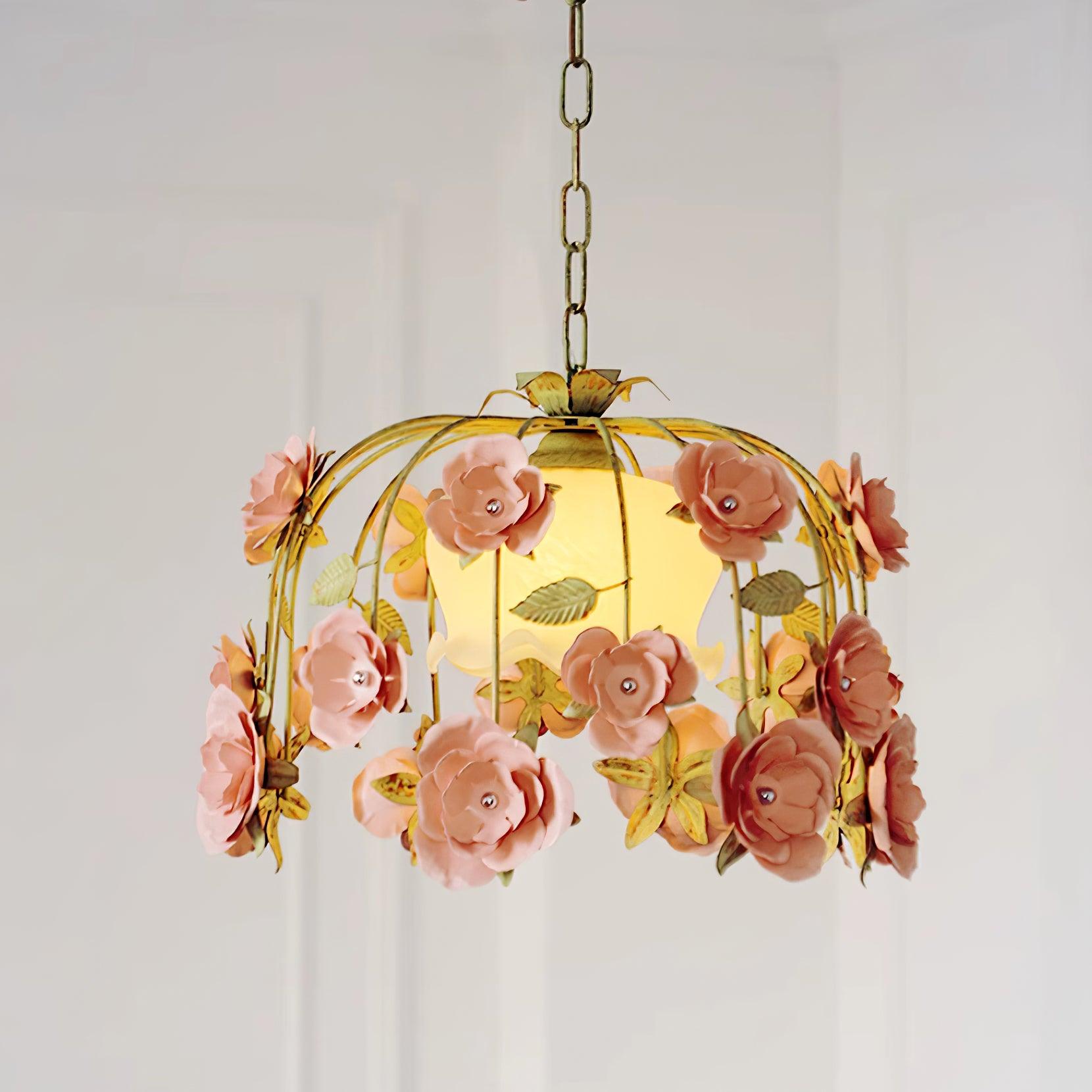 Bellova Floral Chandelier - Neutralighting