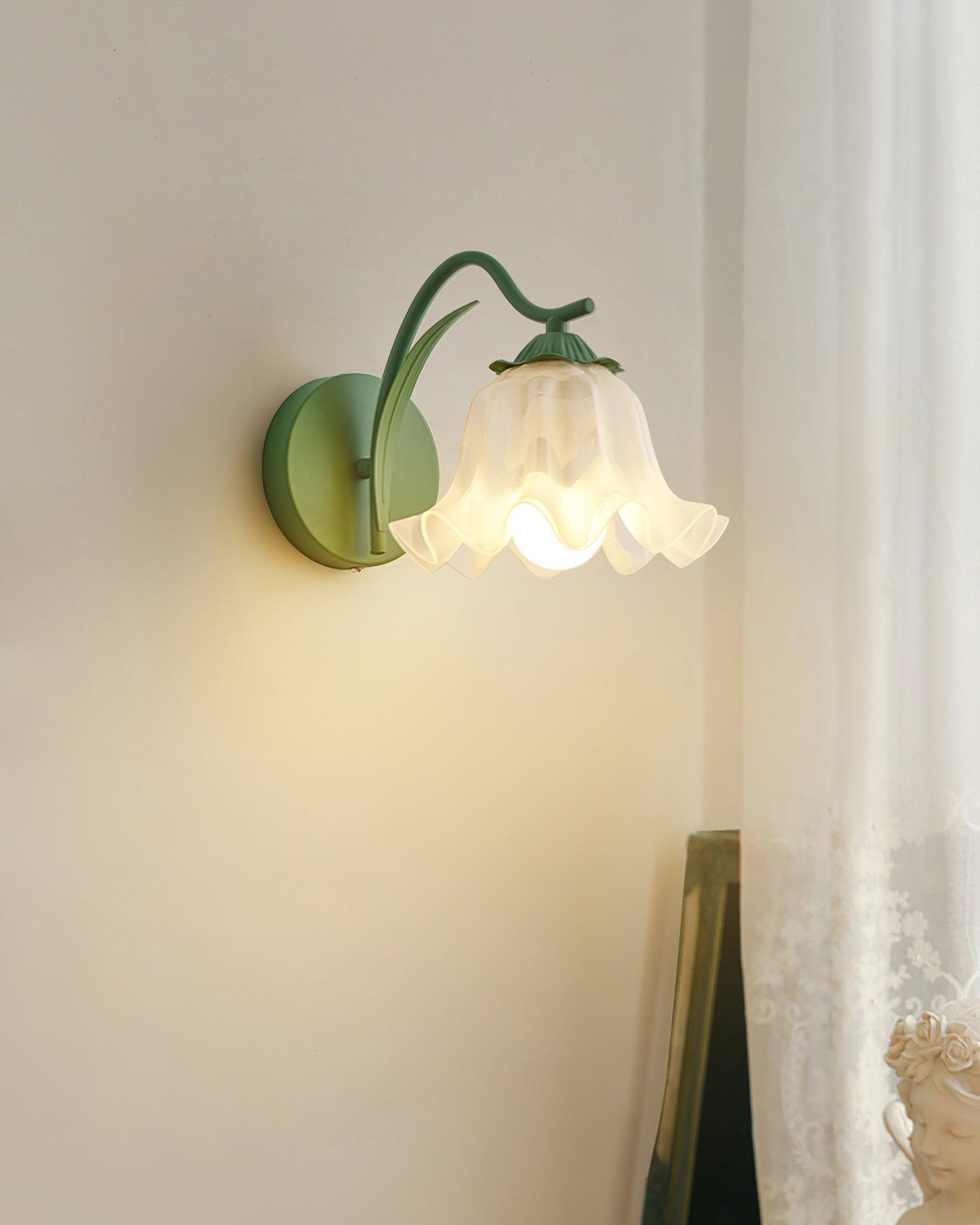 Wall Lamp Botanical Whimsy Green Stem - Neutralighting
