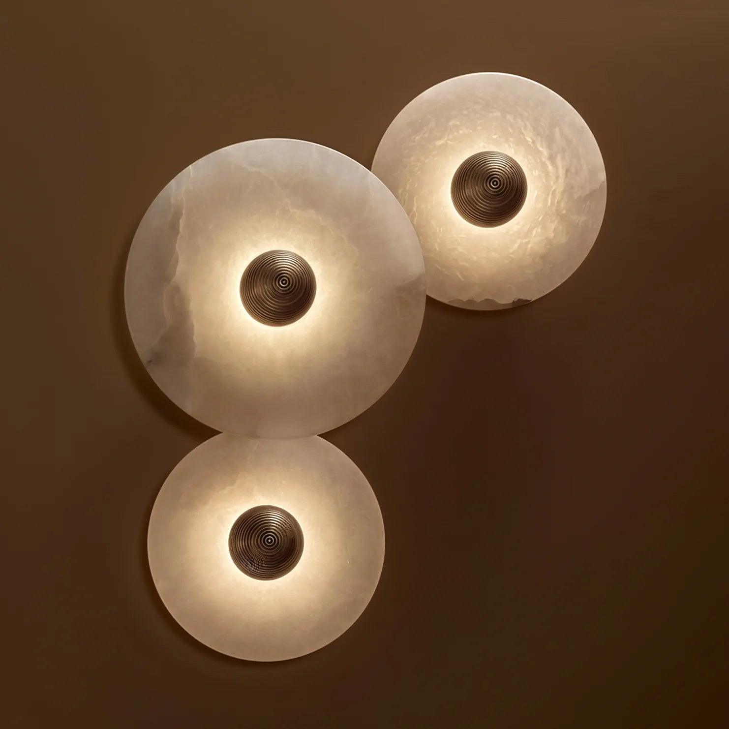 Cryn Alabaster Combination Wall Lamp - Neutralighting