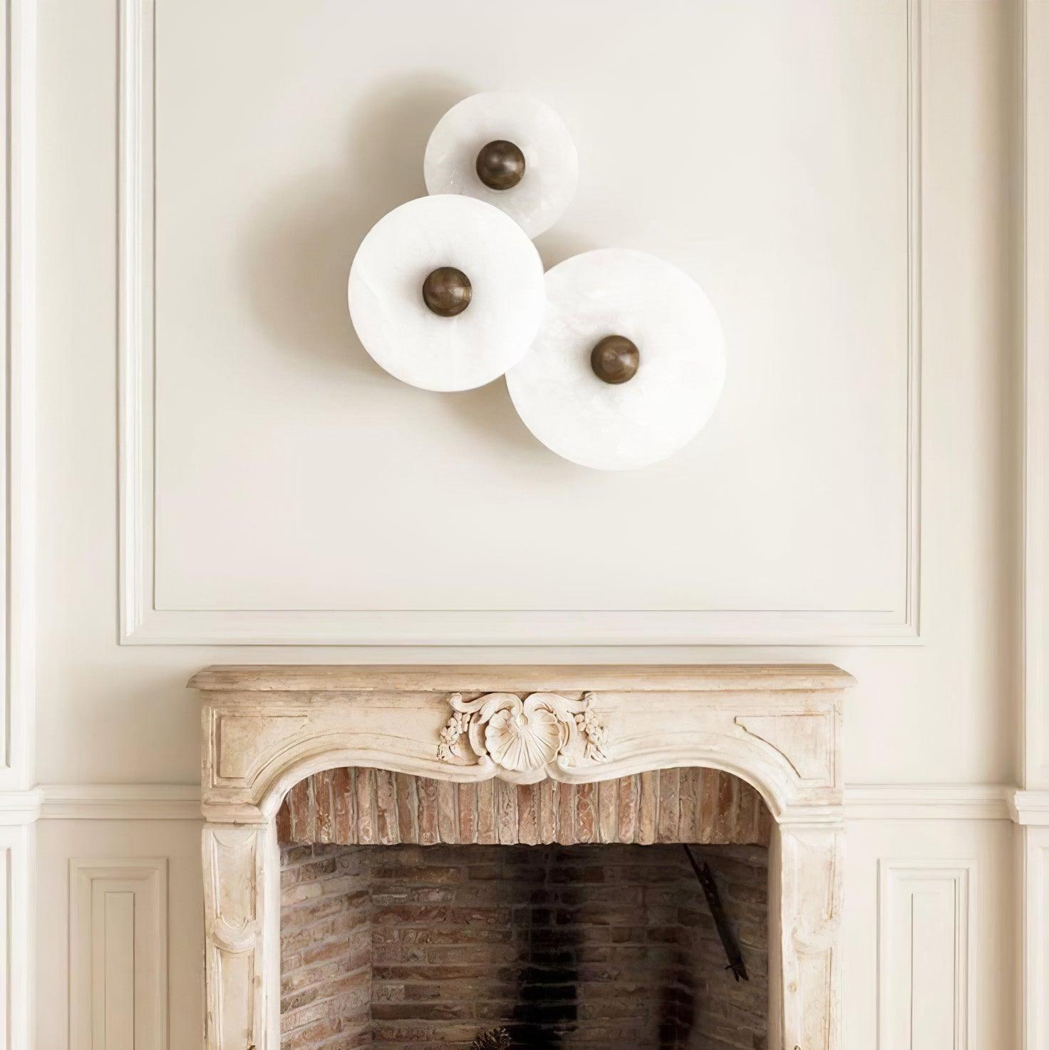 Cryn Alabaster Combination Wall Lamp - Neutralighting