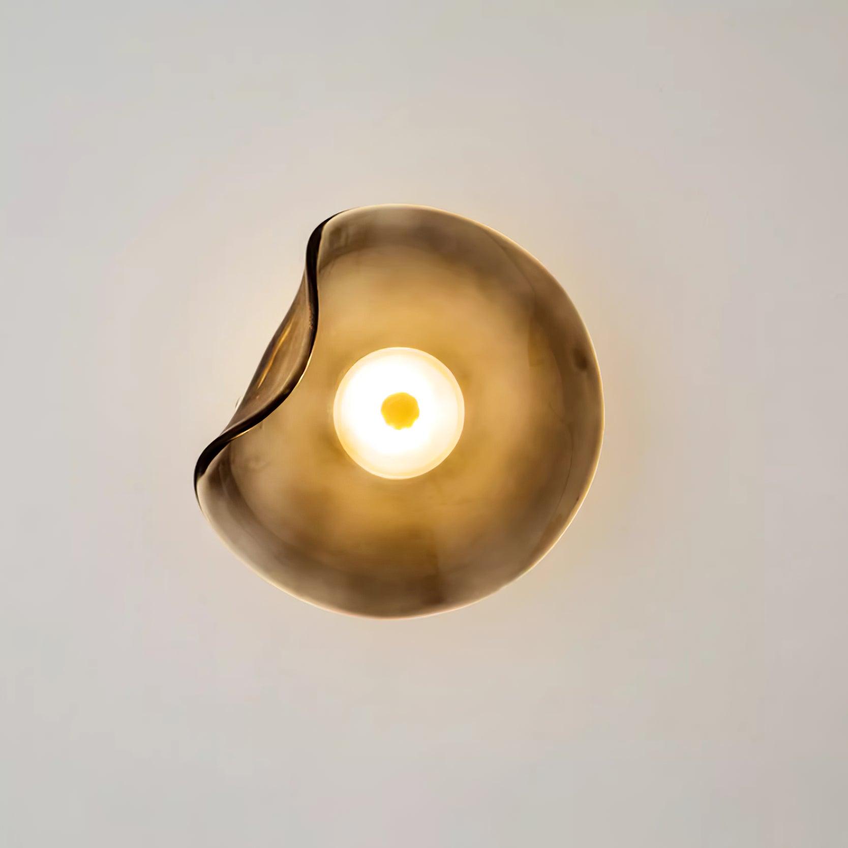 Lunara Amber Glass Ceiling Light - Neutralighting