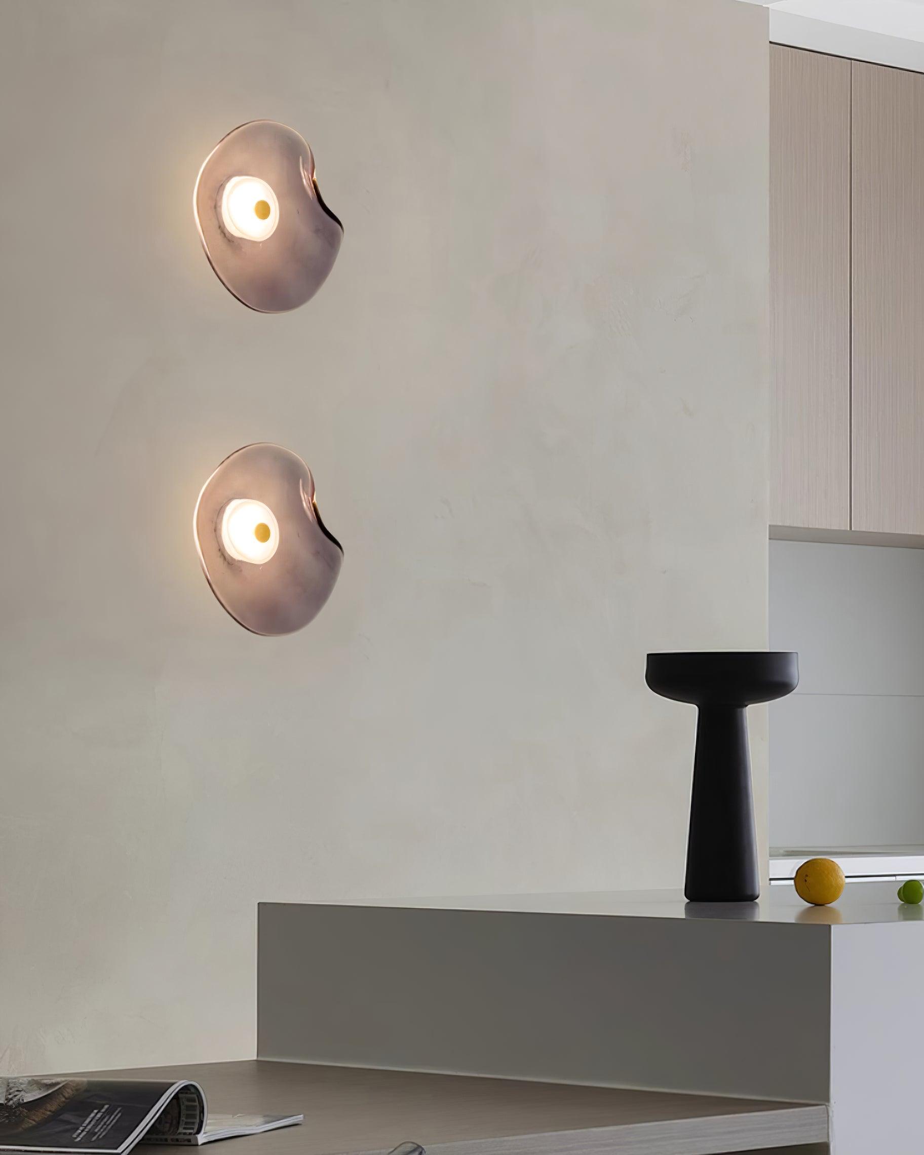 Lunara Amber Glass Ceiling Light - Neutralighting