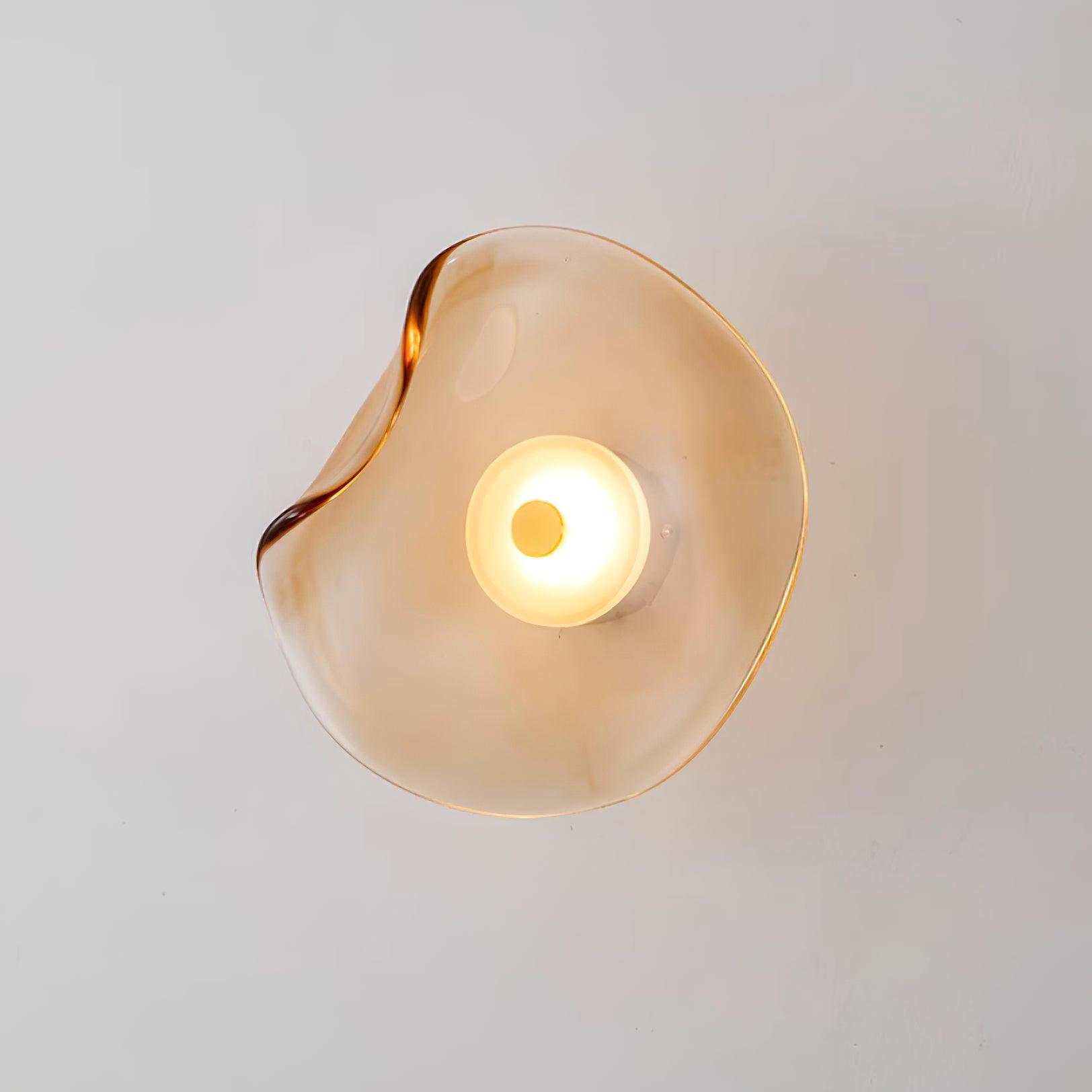 Lunara Amber Glass Ceiling Light - Neutralighting