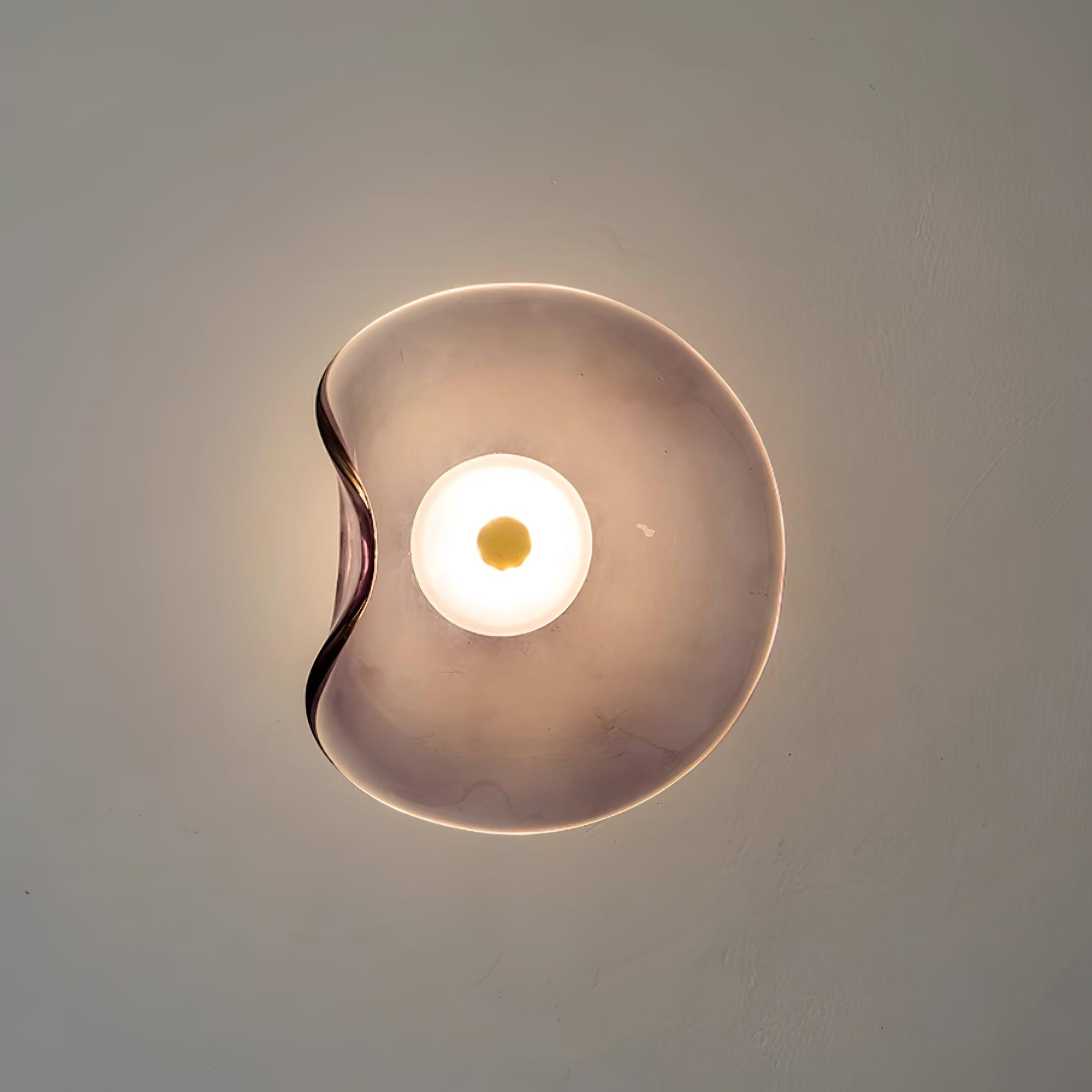 Lunara Amber Glass Ceiling Light - Neutralighting
