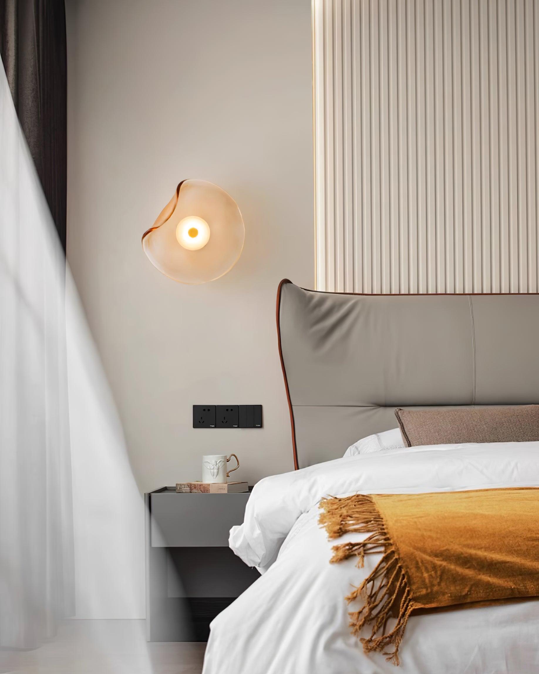 Lunara Amber Glass Ceiling Light - Neutralighting