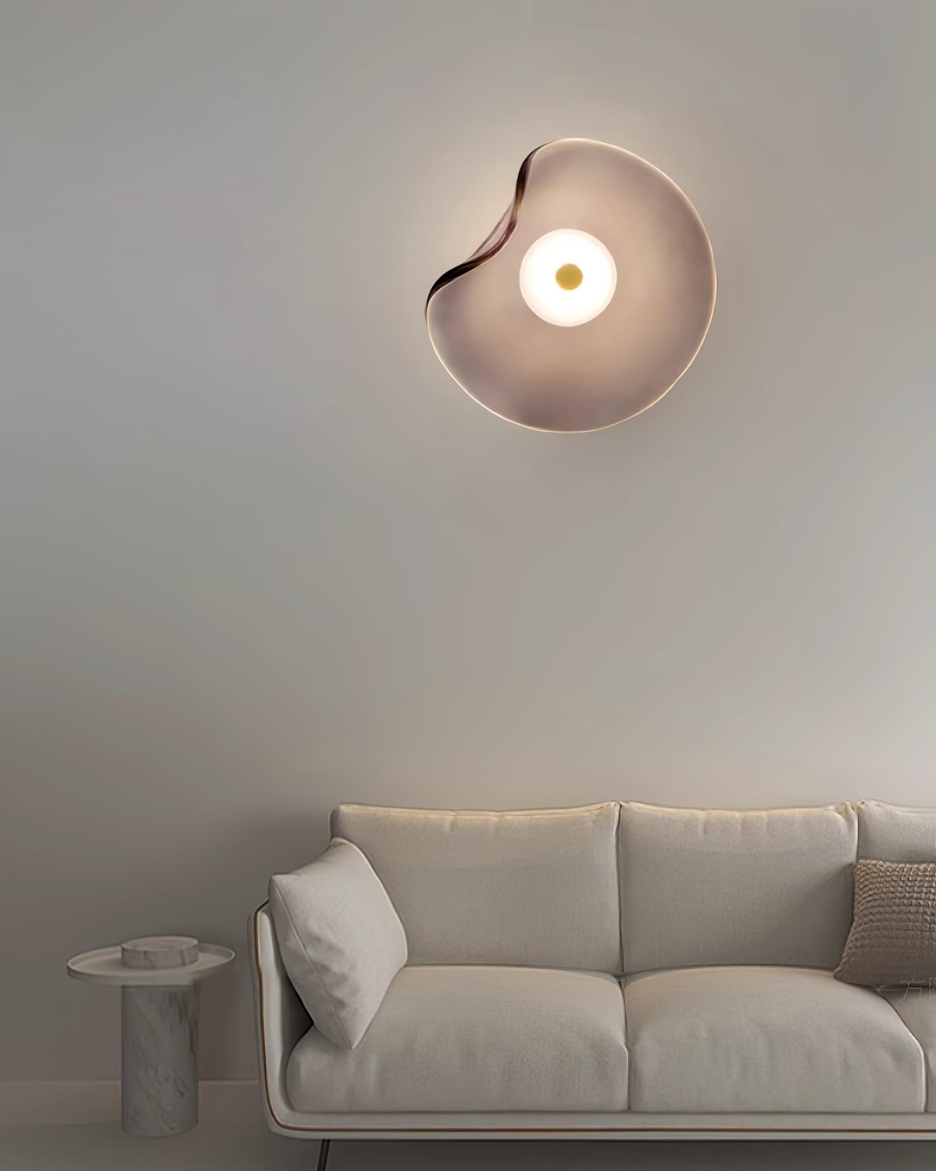 Lunara Amber Glass Ceiling Light - Neutralighting