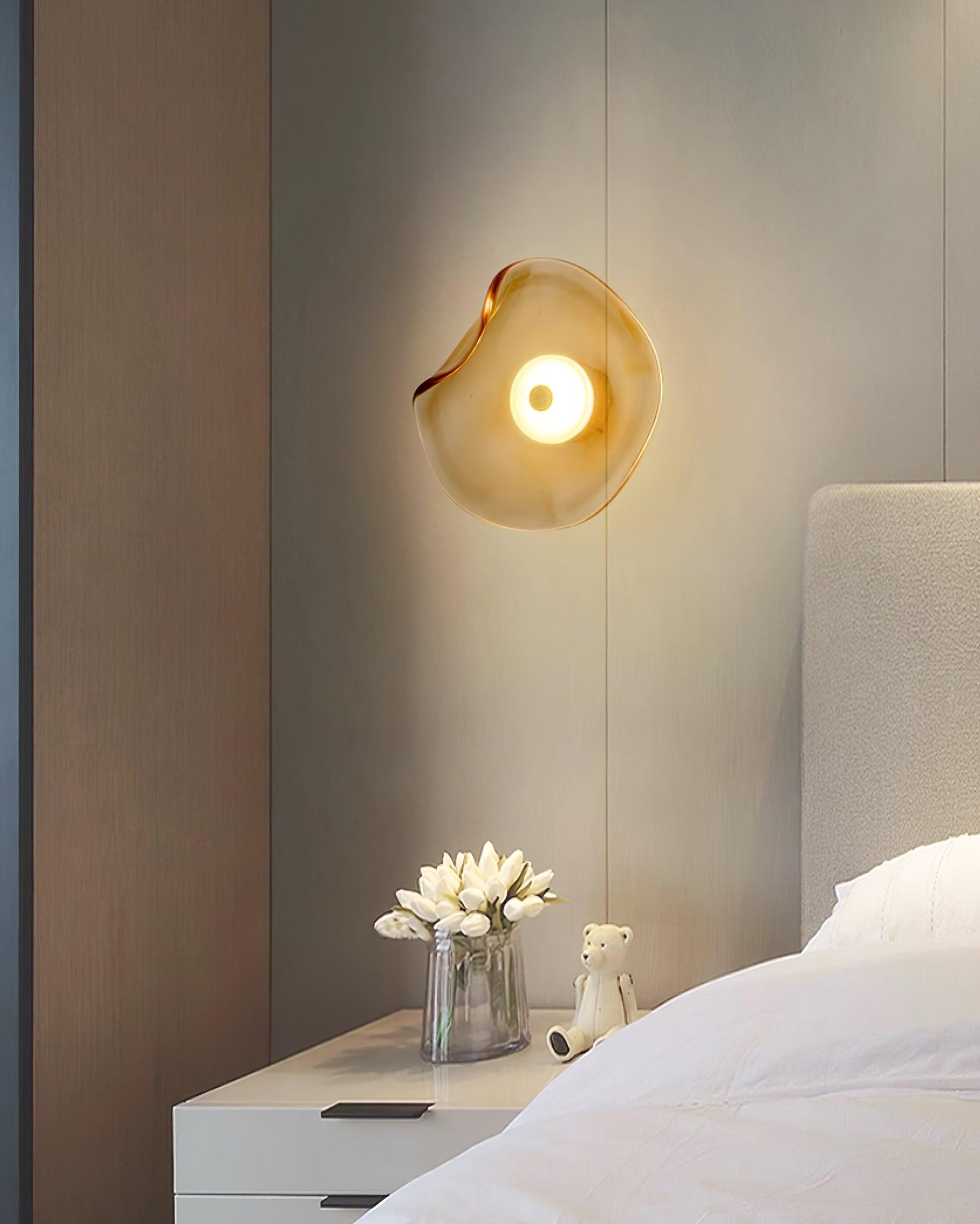 Lunara Amber Glass Ceiling Light - Neutralighting