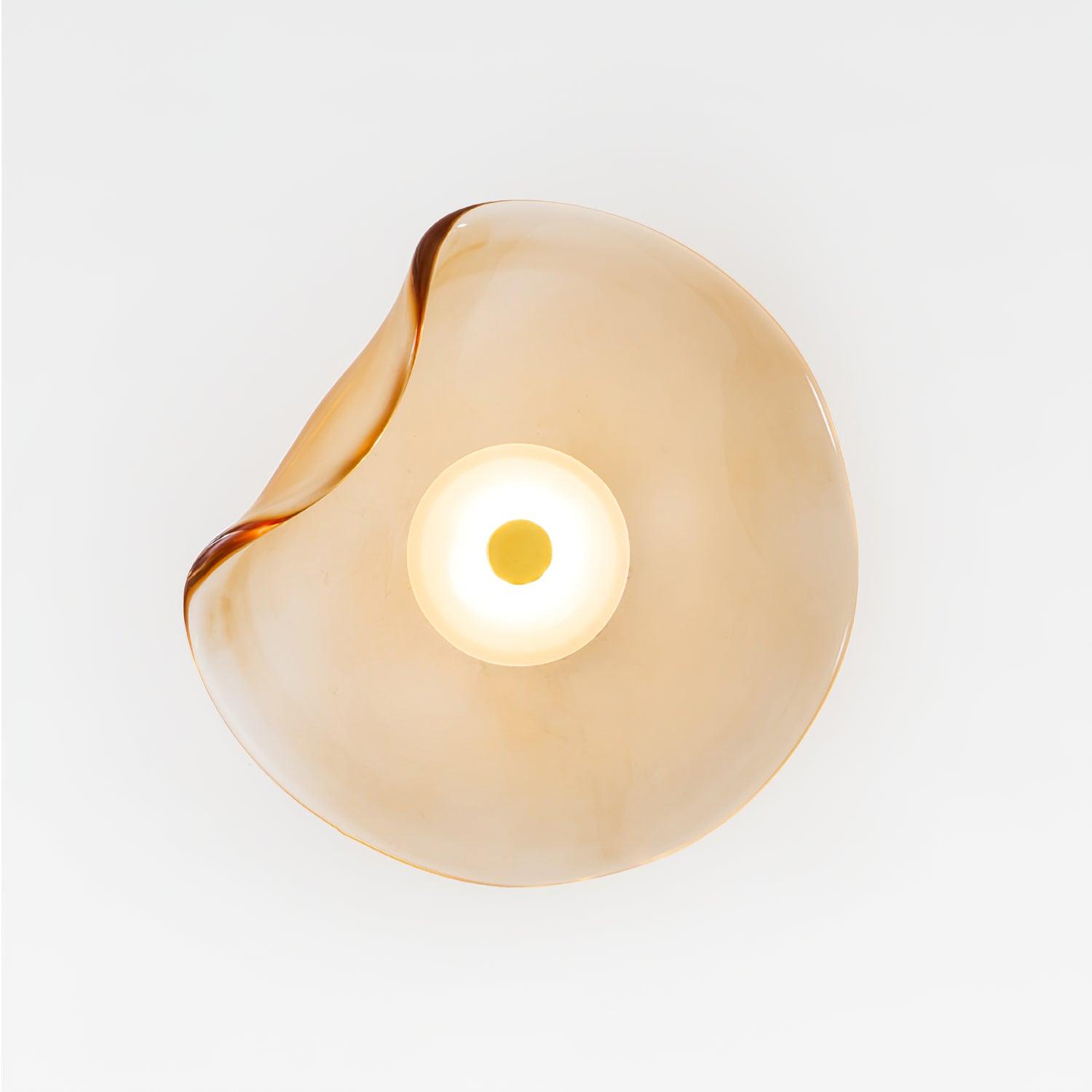 Lunara Amber Glass Ceiling Light - Neutralighting