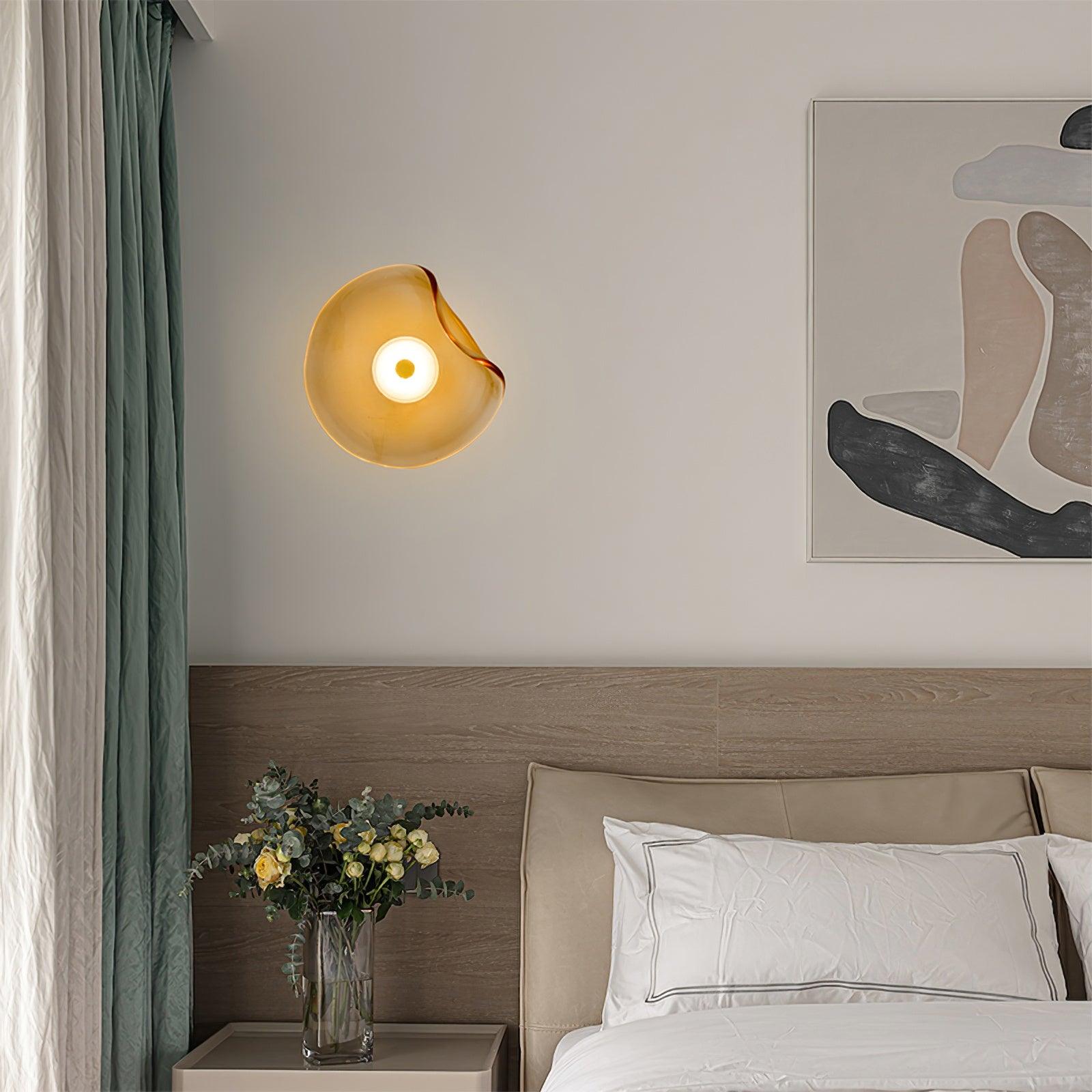 Lunara Amber Glass Ceiling Light - Neutralighting