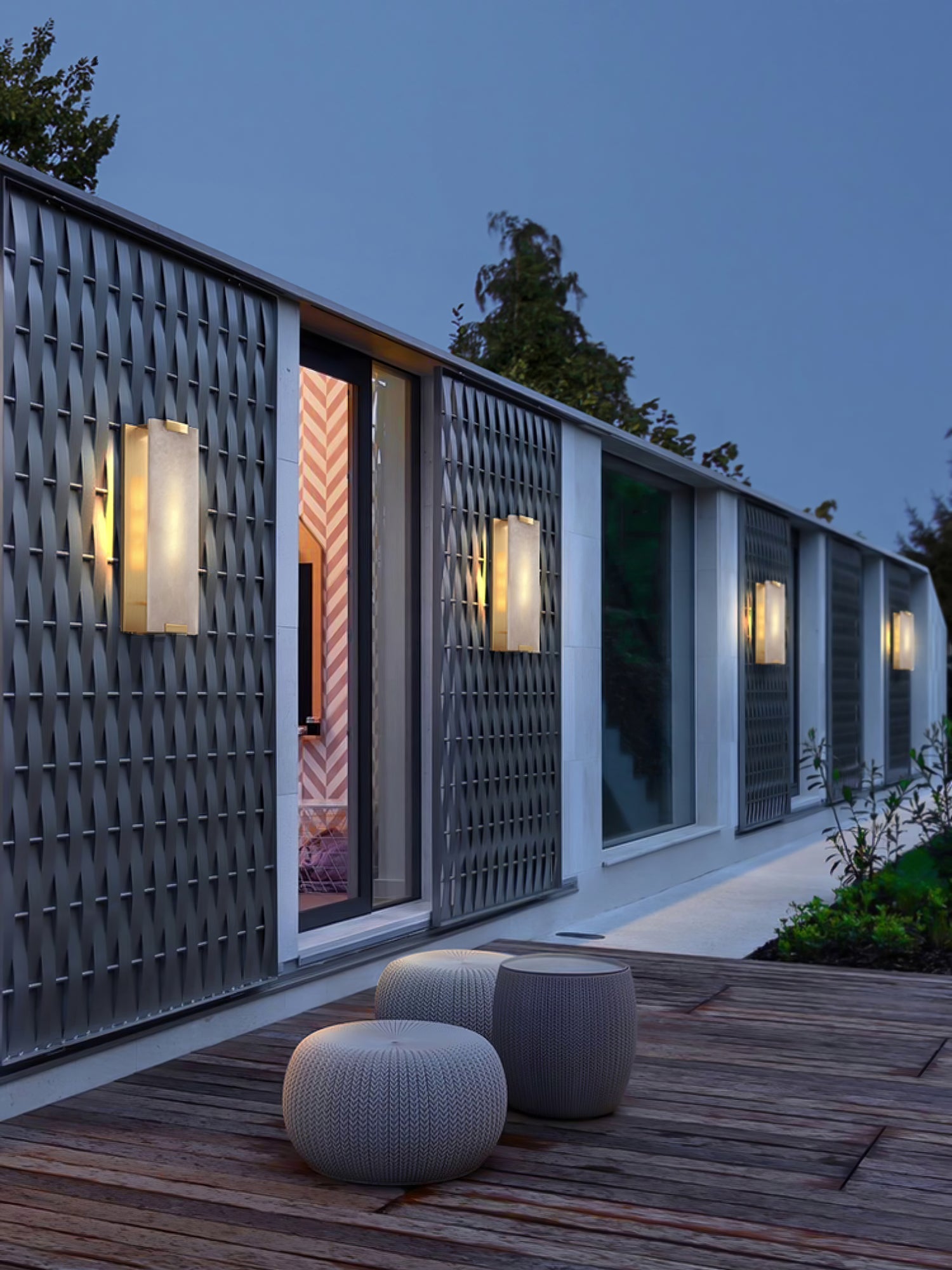 Roux Wall Lamp Alabaster Panel Glow - Neutralighting