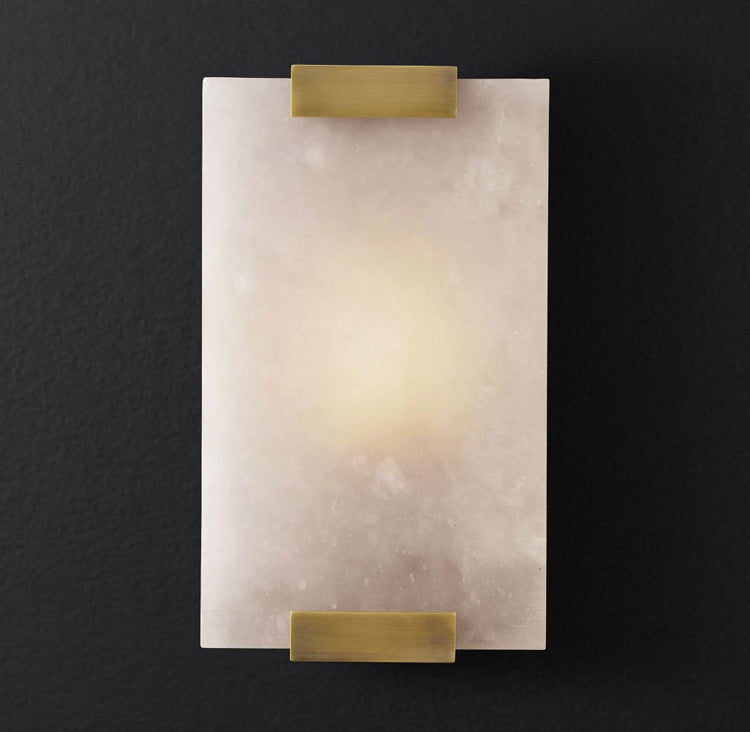 Roux Wall Lamp Alabaster Panel Glow - Neutralighting