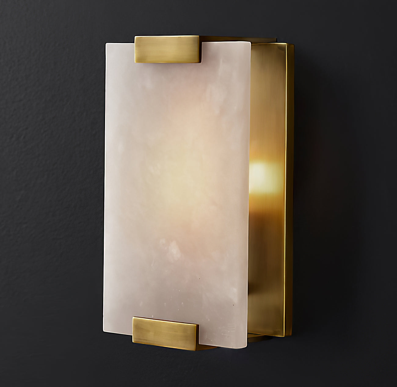 Roux Wall Lamp Alabaster Panel Glow - Neutralighting