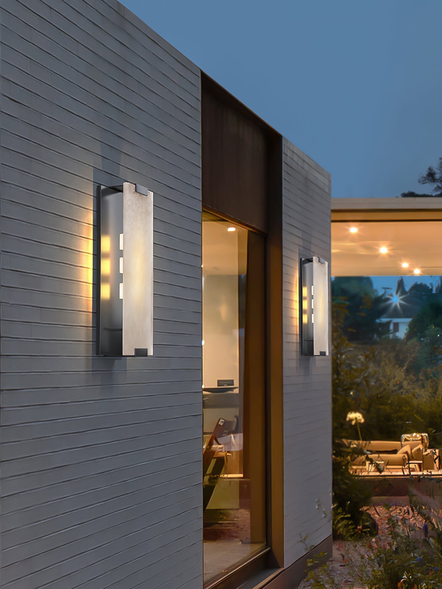 Roux Wall Lamp Alabaster Panel Glow - Neutralighting