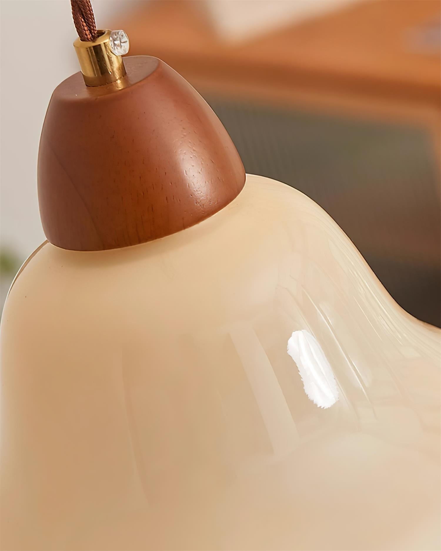 Glyna Wavy Glass Pendant Light - Neutralighting