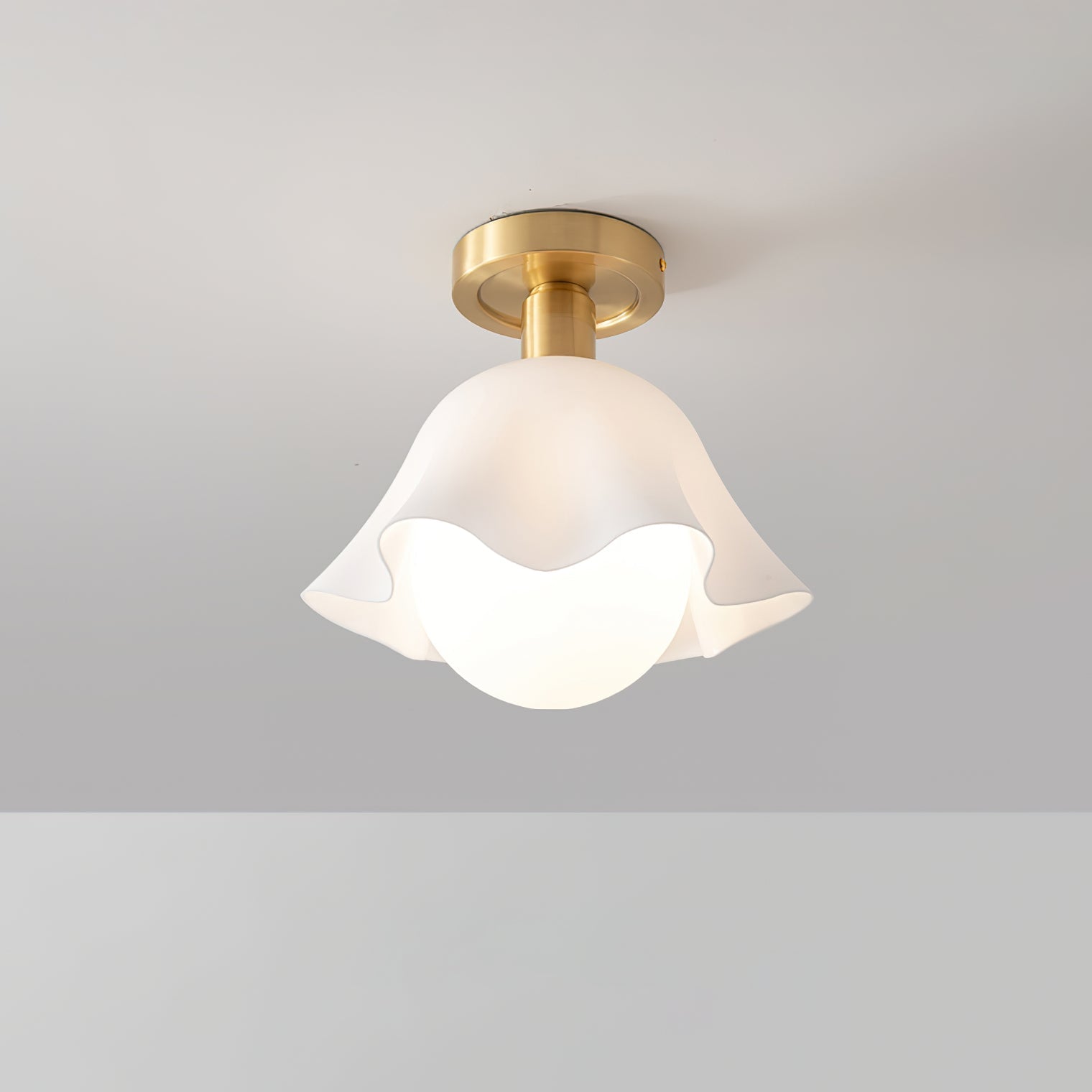 Petalia Semi-Flush Mount Ceiling Light - Neutralighting
