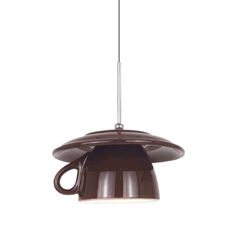 Valentina Modern Cup Ceramic LED Pendant Light Bedroom - Neutralighting