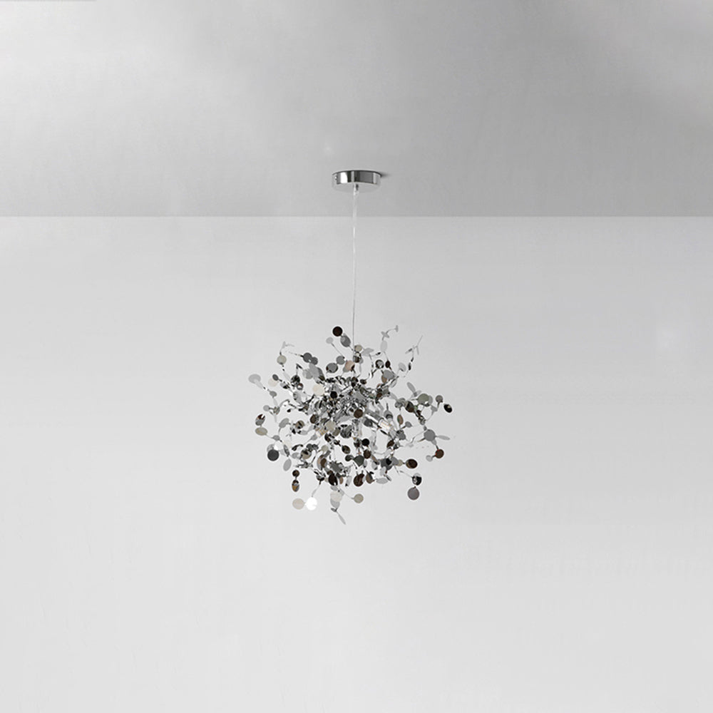 Olivia Artsy Classy Cluster Fireworks Pendant Light, Stainless steel - Neutralighting