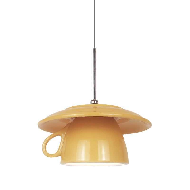 Valentina Modern Cup Ceramic LED Pendant Light Bedroom - Neutralighting