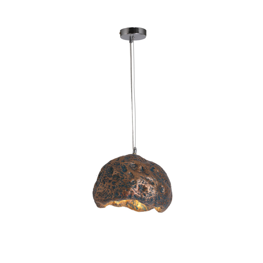 Avi Wabi Sabi Irregular Shape Resin Pendant Light, 3 Color - Neutralighting
