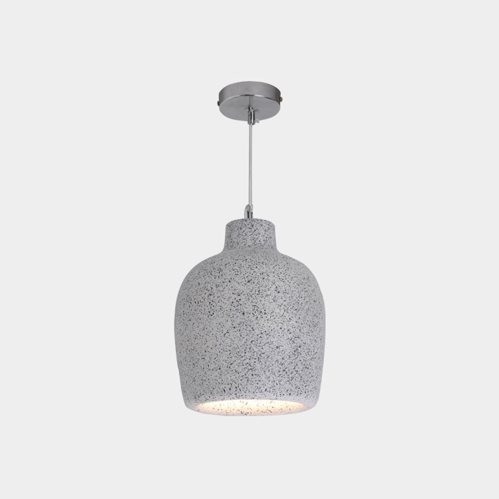 Avi Wabi Sabi Jar Shaped Resin Pendant Light, 4 Color - Neutralighting