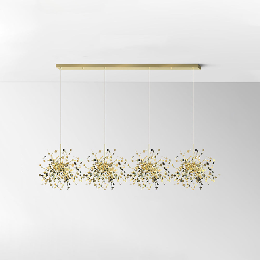 Olivia Artsy Classy Cluster Fireworks Pendant Light, Stainless steel - Neutralighting