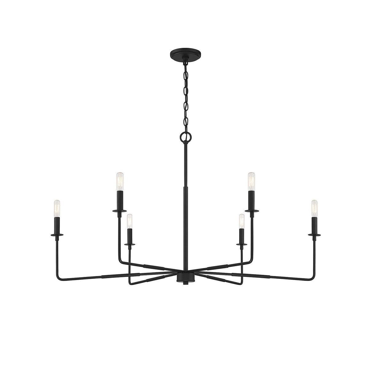 Blikuvyi Modern Industrial Minimalist Metal Chandelier - Neutralighting