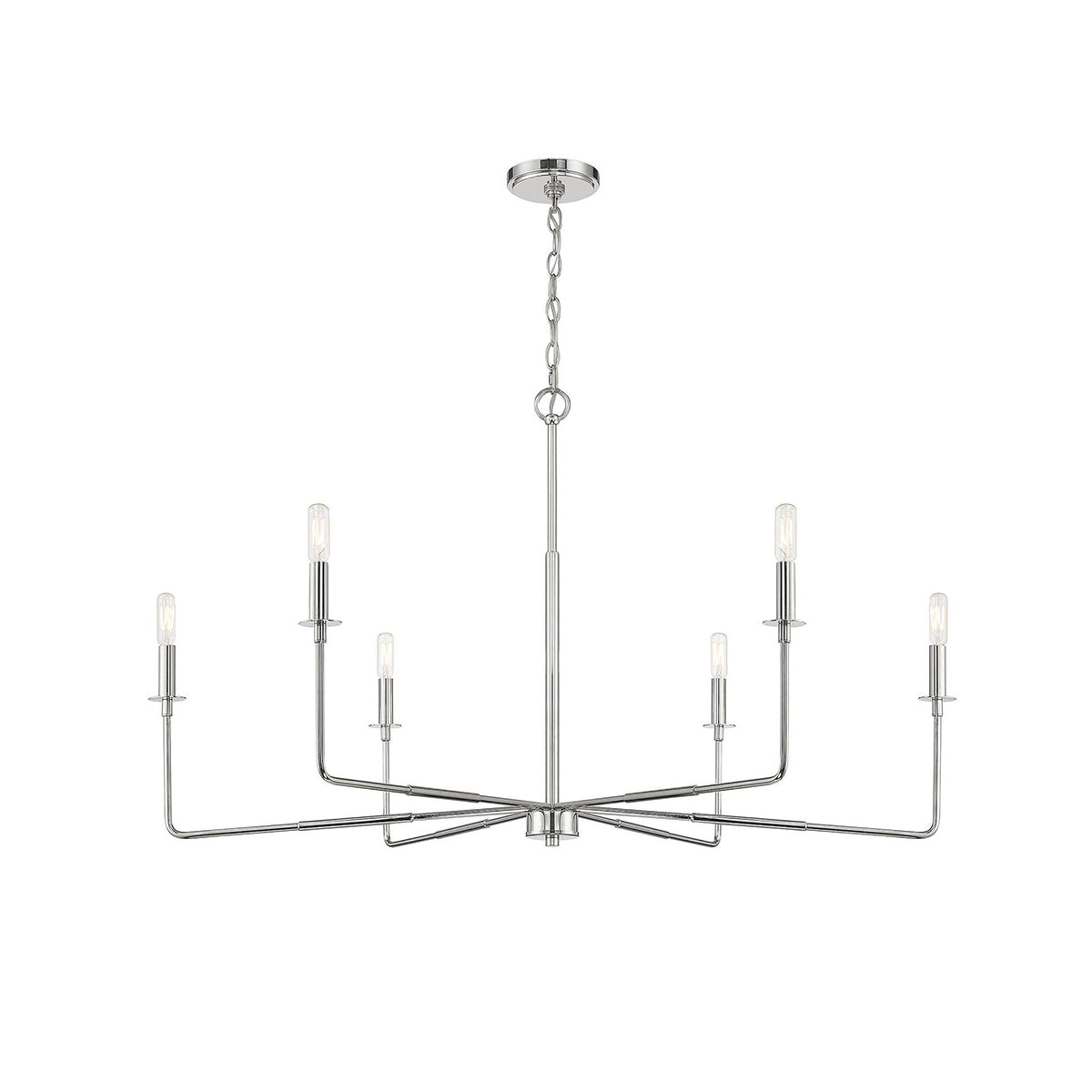 Blikuvyi Modern Industrial Minimalist Metal Chandelier - Neutralighting