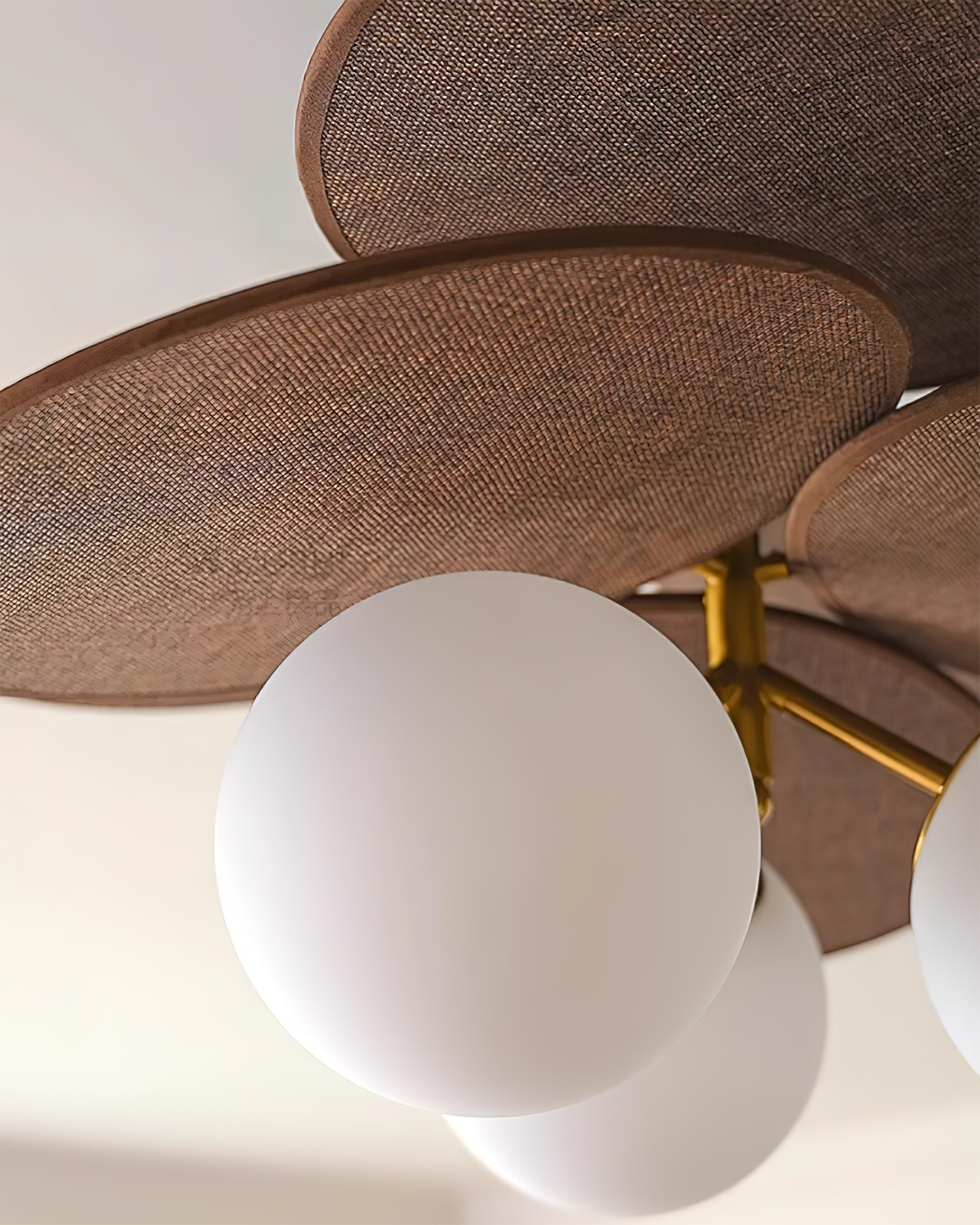 Eldo Wooden Blades Ceiling Light - Neutralighting