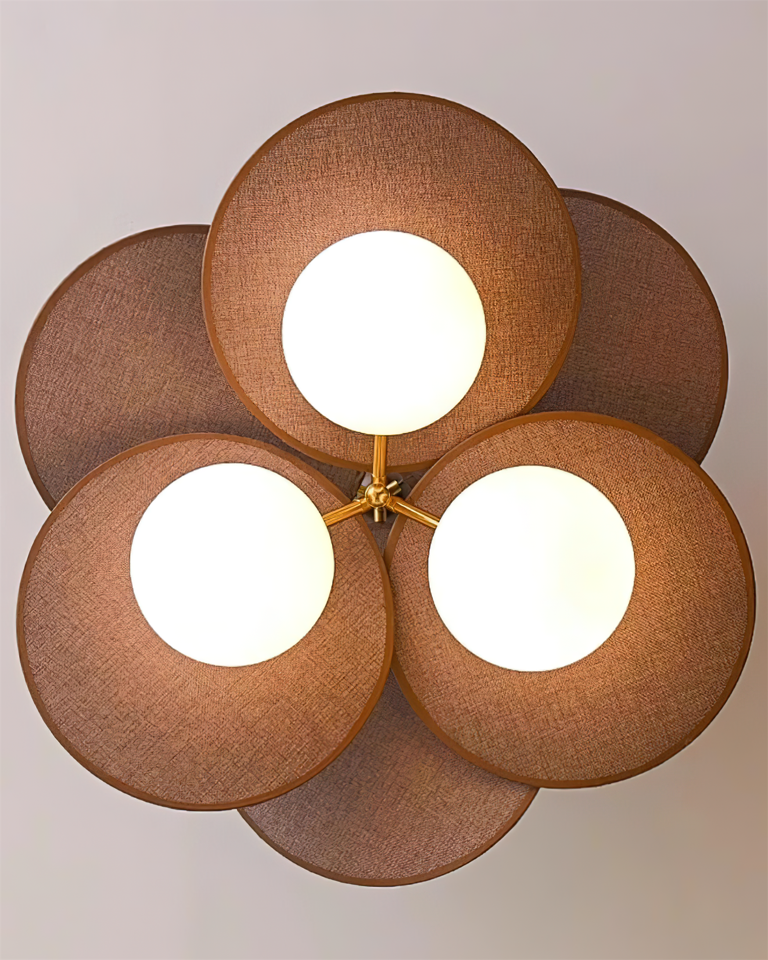Eldo Wooden Blades Ceiling Light - Neutralighting