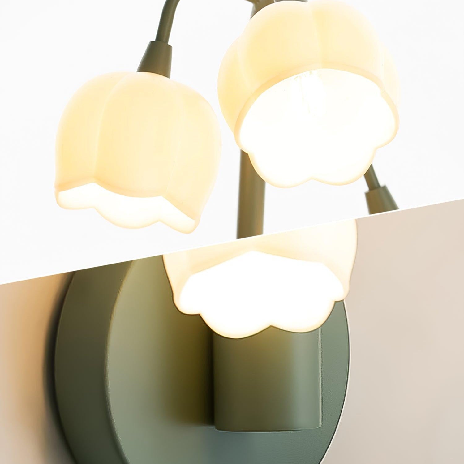 Aelis Natural Orchid Indoor Wall Lamp - Neutralighting