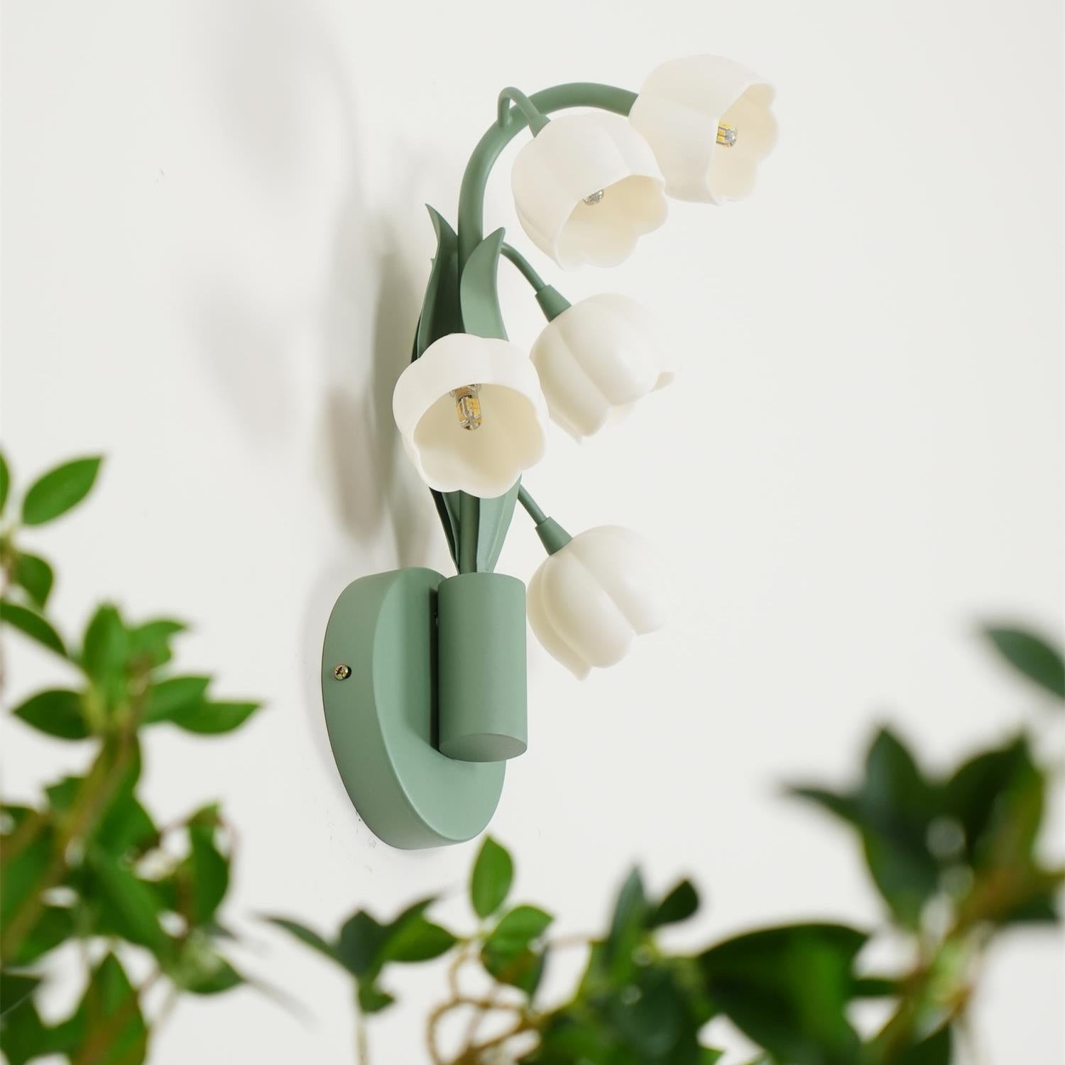 Aelis Natural Orchid Indoor Wall Lamp - Neutralighting