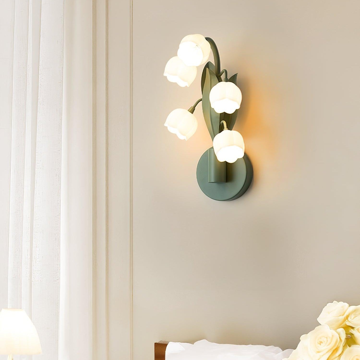 Aelis Natural Orchid Indoor Wall Lamp - Neutralighting