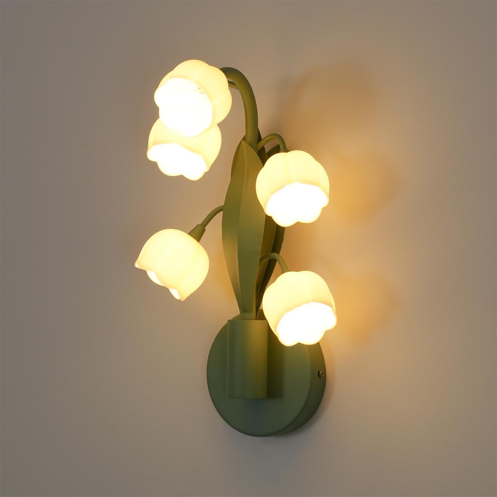 Aelis Natural Orchid Indoor Wall Lamp - Neutralighting