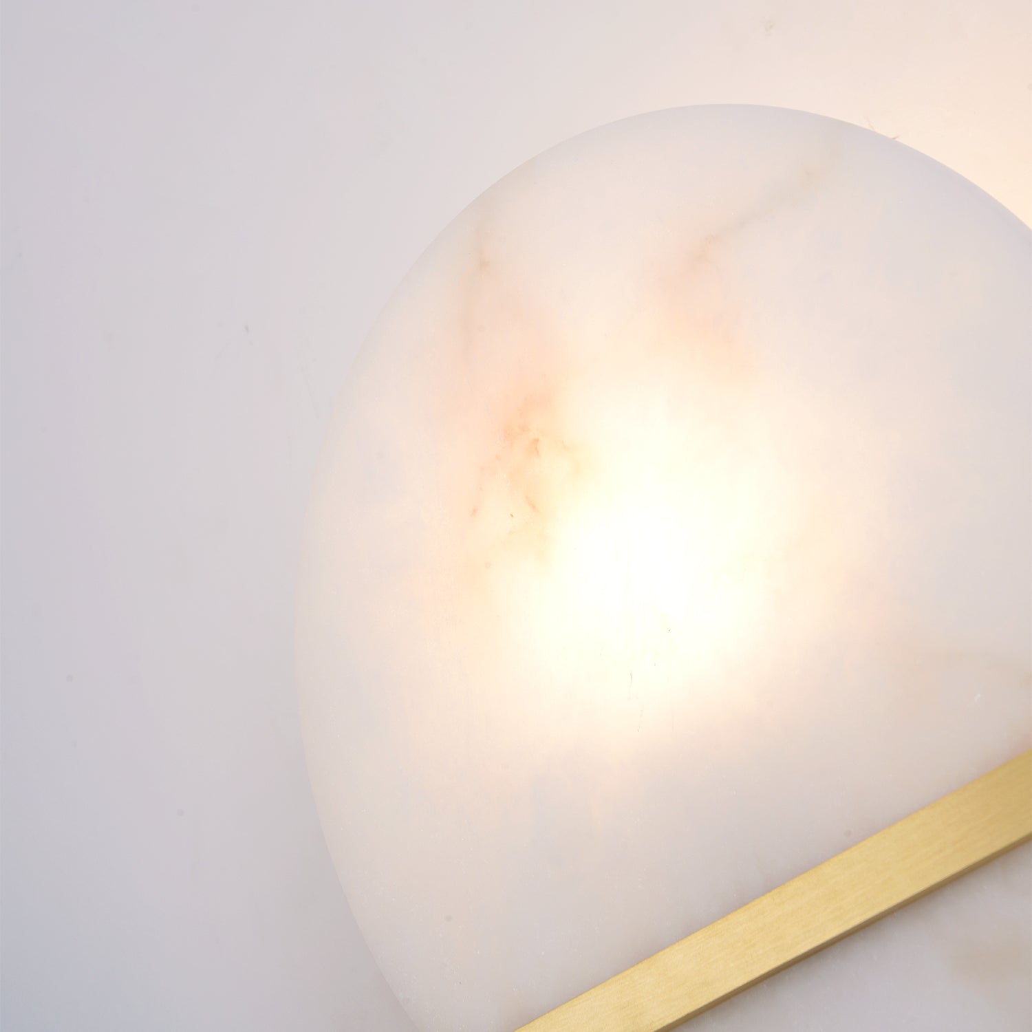 Savion Wall Lamp Alabaster Moon Horizon - Neutralighting
