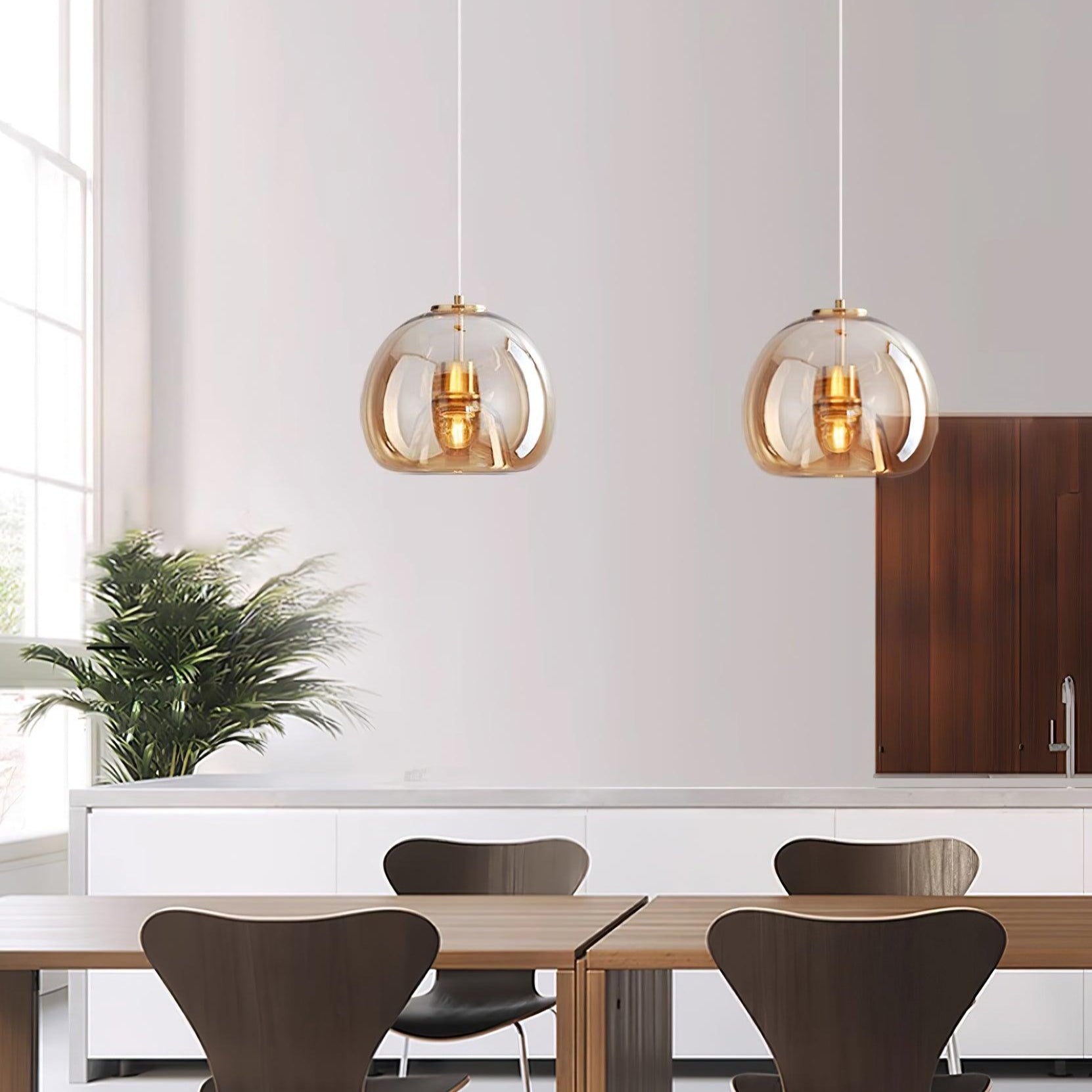 Avola Glass Pendant Light - Neutralighting