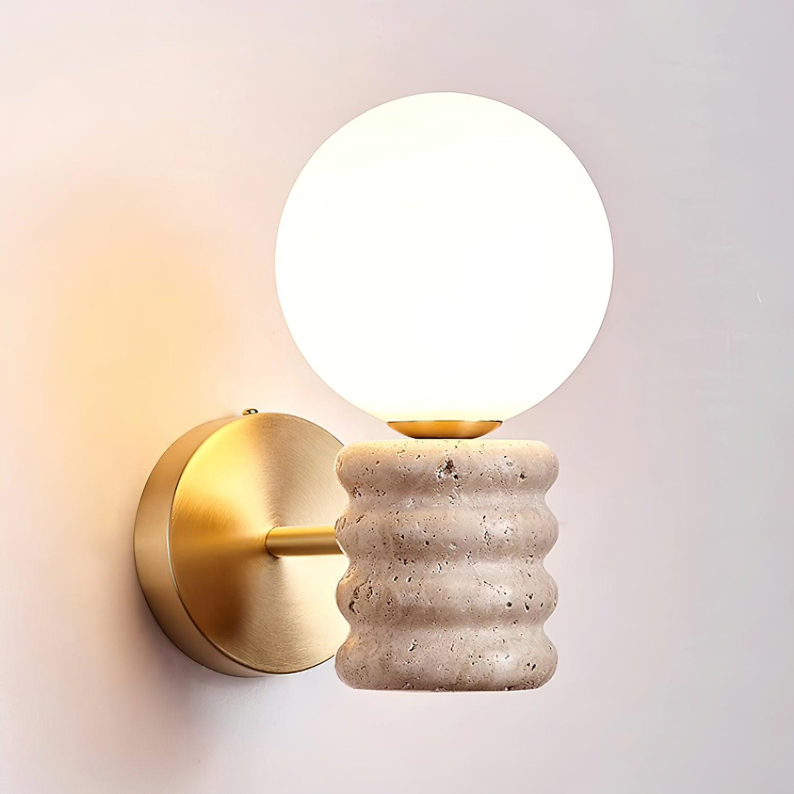 Calenne Wall Lamp Travertine - Neutralighting