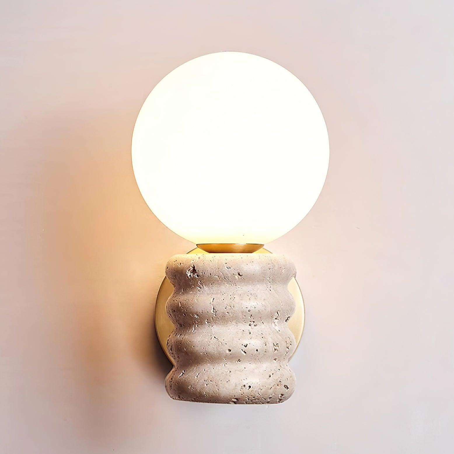 Calenne Wall Lamp Travertine - Neutralighting