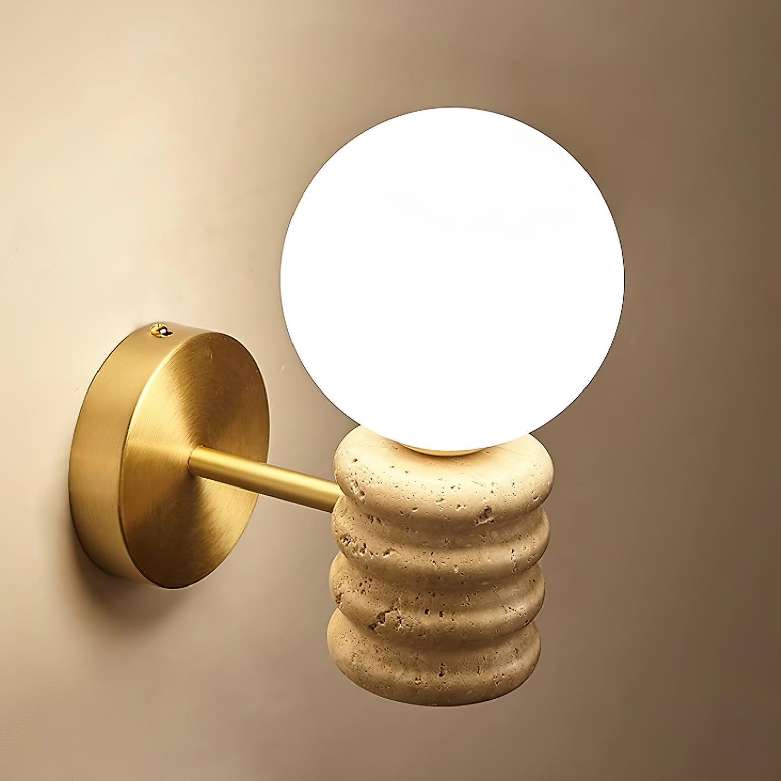 Calenne Wall Lamp Travertine - Neutralighting