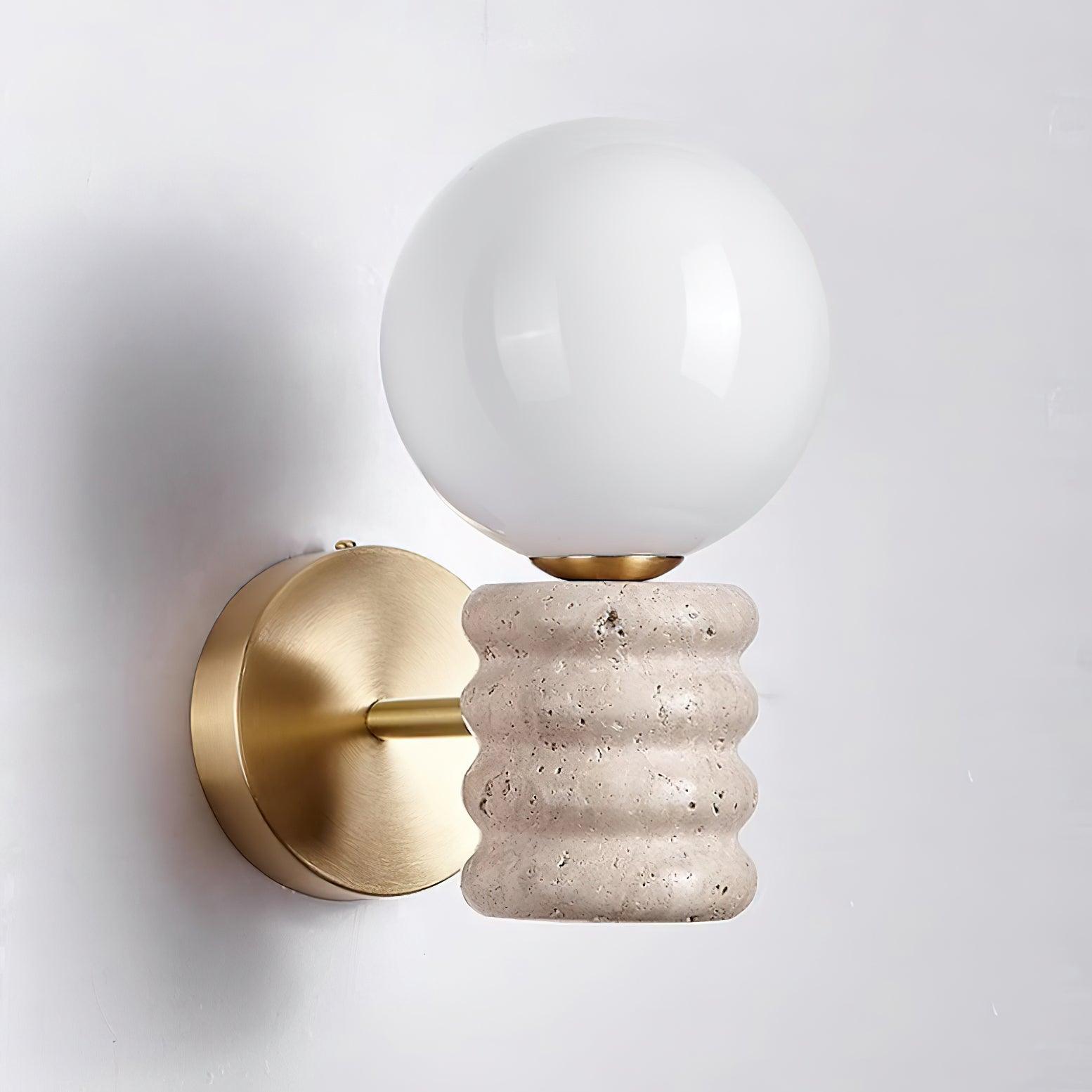 Calenne Wall Lamp Travertine - Neutralighting