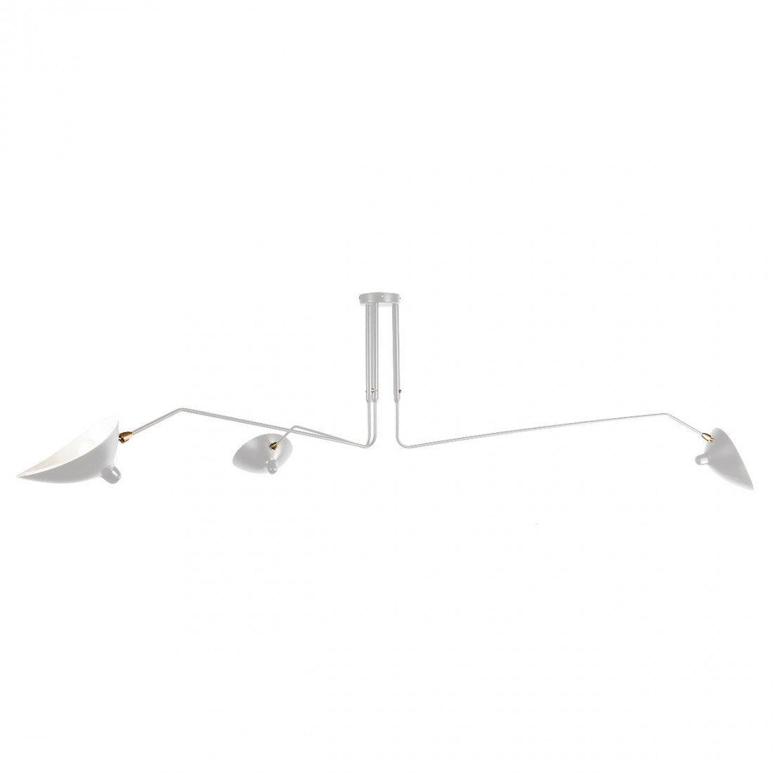 Jaler Industry Three Arm Ceiling Light - Neutralighting