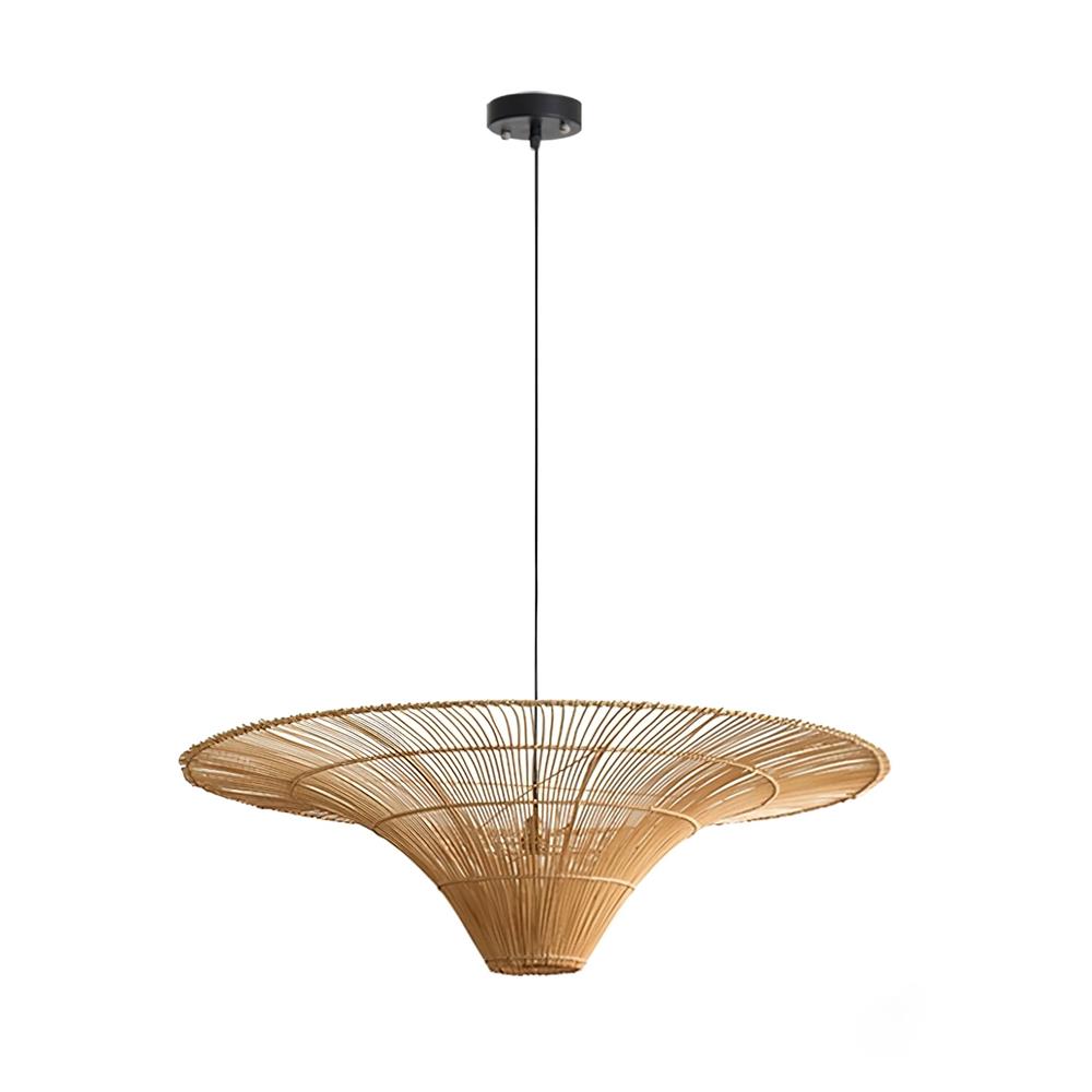 Juvia Handwoven Rattan Pendant Light - Neutralighting